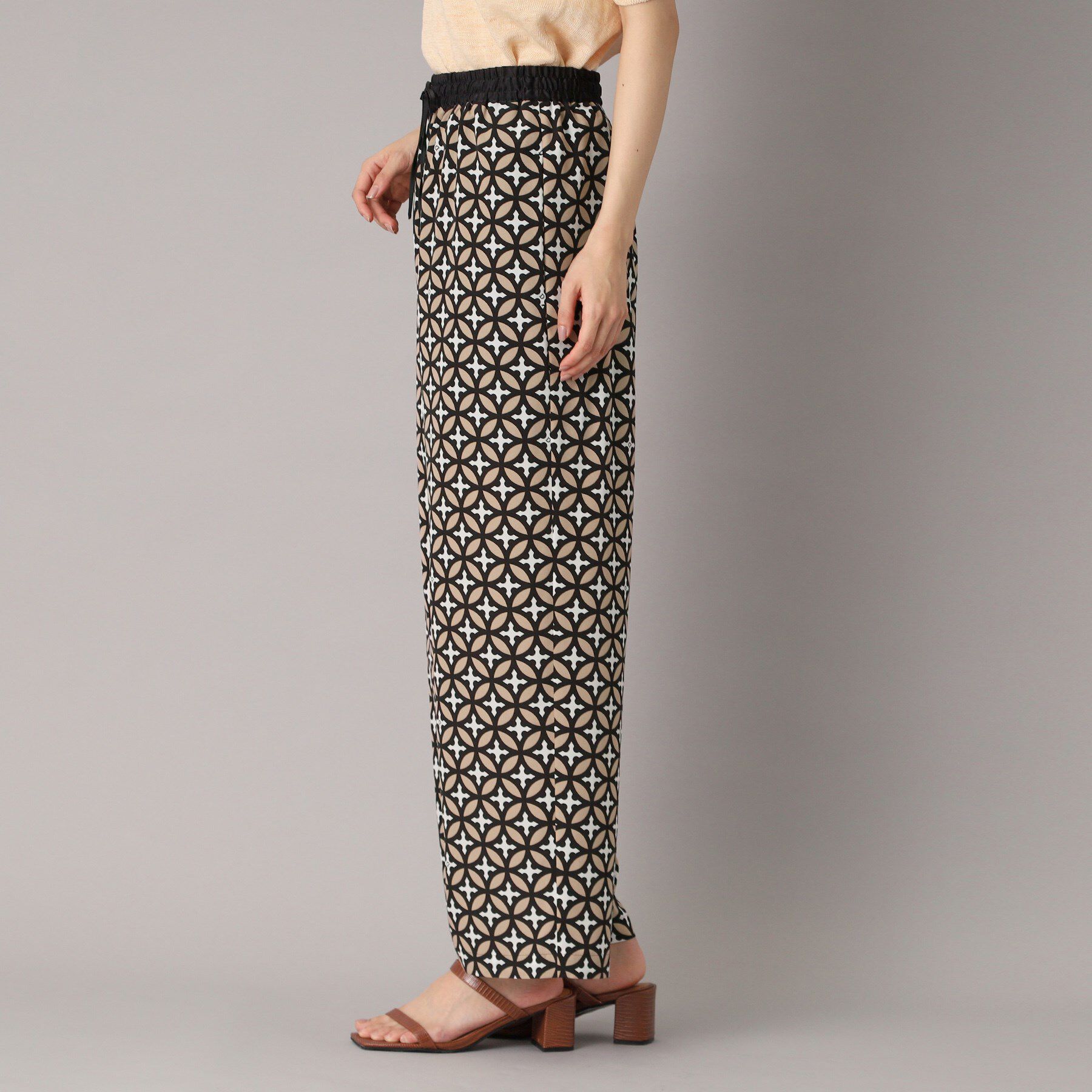 DRESSTERIOR「【ウエストゴム/オリジナル柄】オーバーラップサークルイージーパンツ」|その他|