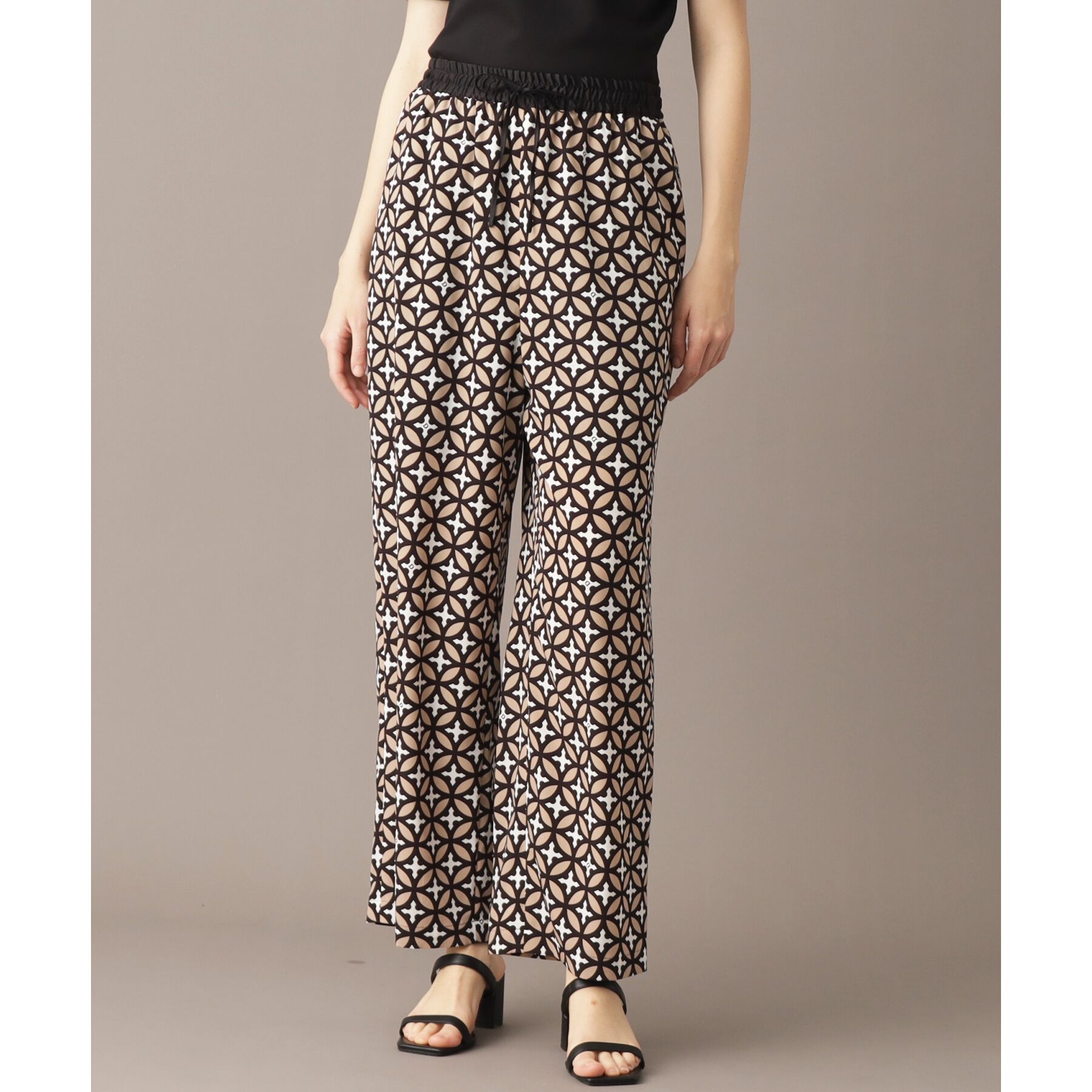 DRESSTERIOR「【ウエストゴム/オリジナル柄】オーバーラップサークルイージーパンツ」|その他|