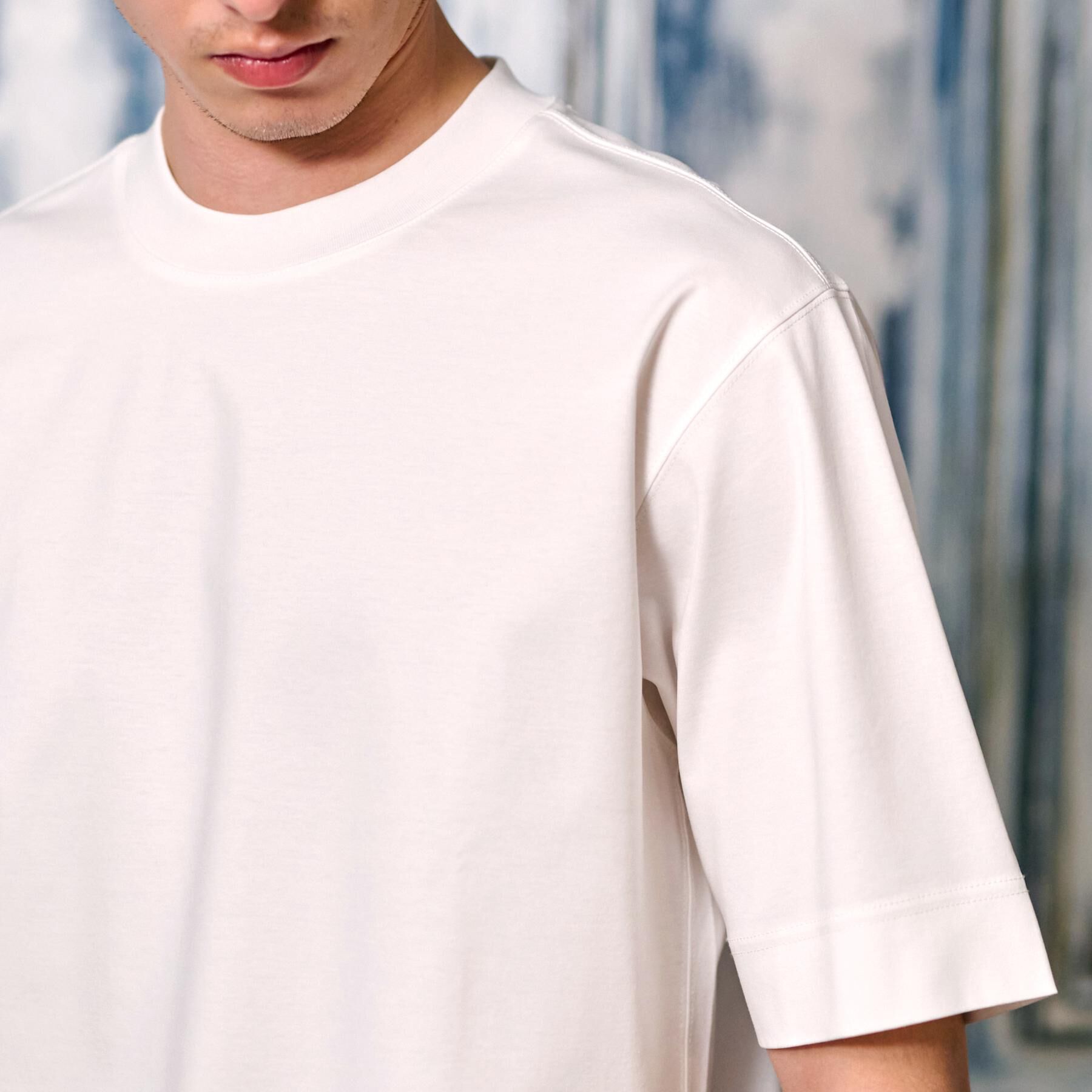 DRESSTERIOR「【接触冷感/抗菌防臭/消臭】ICE CLEAR COTTON オーバーフィットTシャツ」|Tシャツ・カットソー|