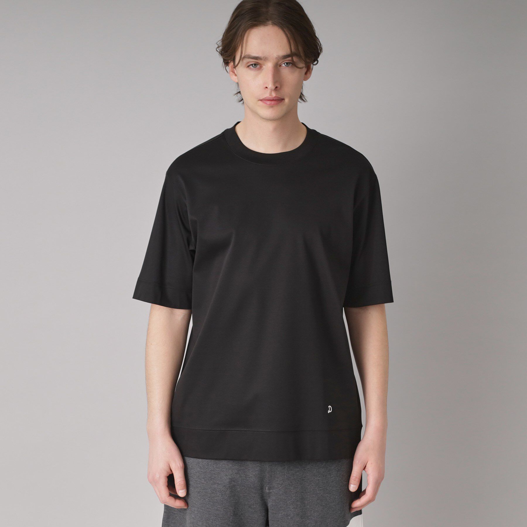 DRESSTERIOR「【接触冷感/抗菌防臭/消臭】ICE CLEAR COTTON オーバーフィットTシャツ」|Tシャツ・カットソー|