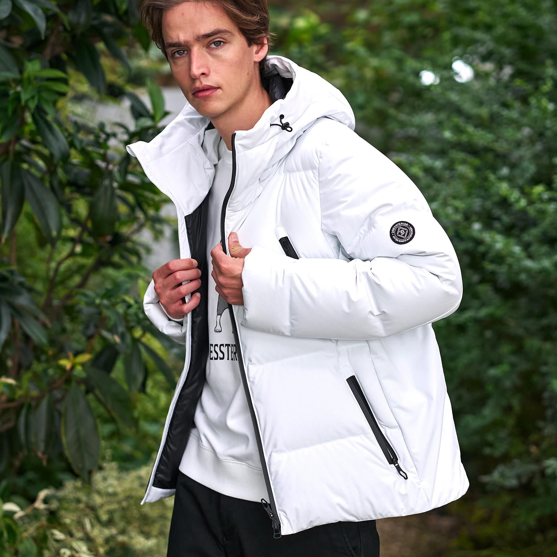 DRESSTERIOR「【700フィルパワー/高品質ダウン/Safari12月号掲載】ホワイトグース ホットメルトダウンMa」|ダウン|