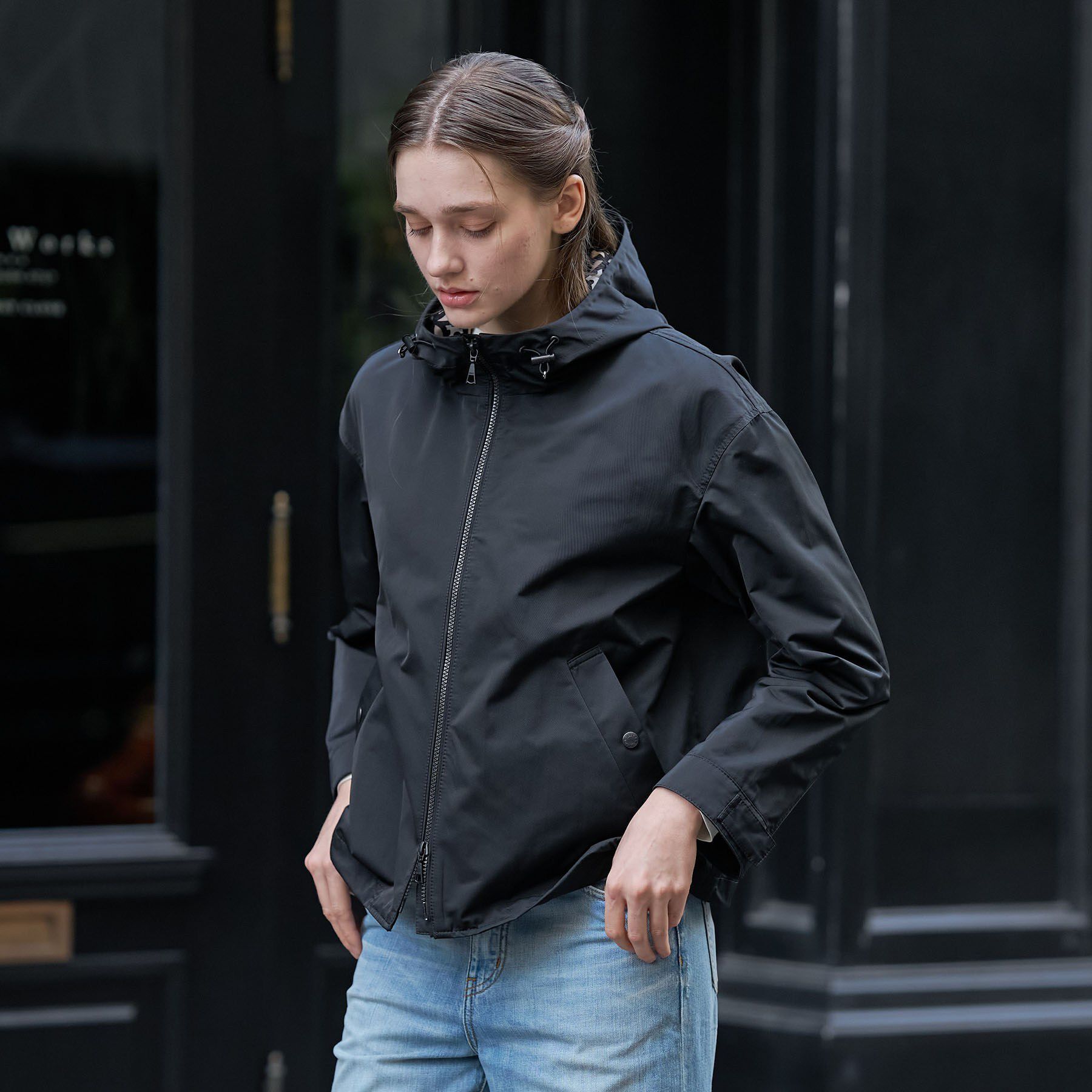 DRESSTERIOR「レインマウンテンパーカー」|ブルゾン・スタジャン|