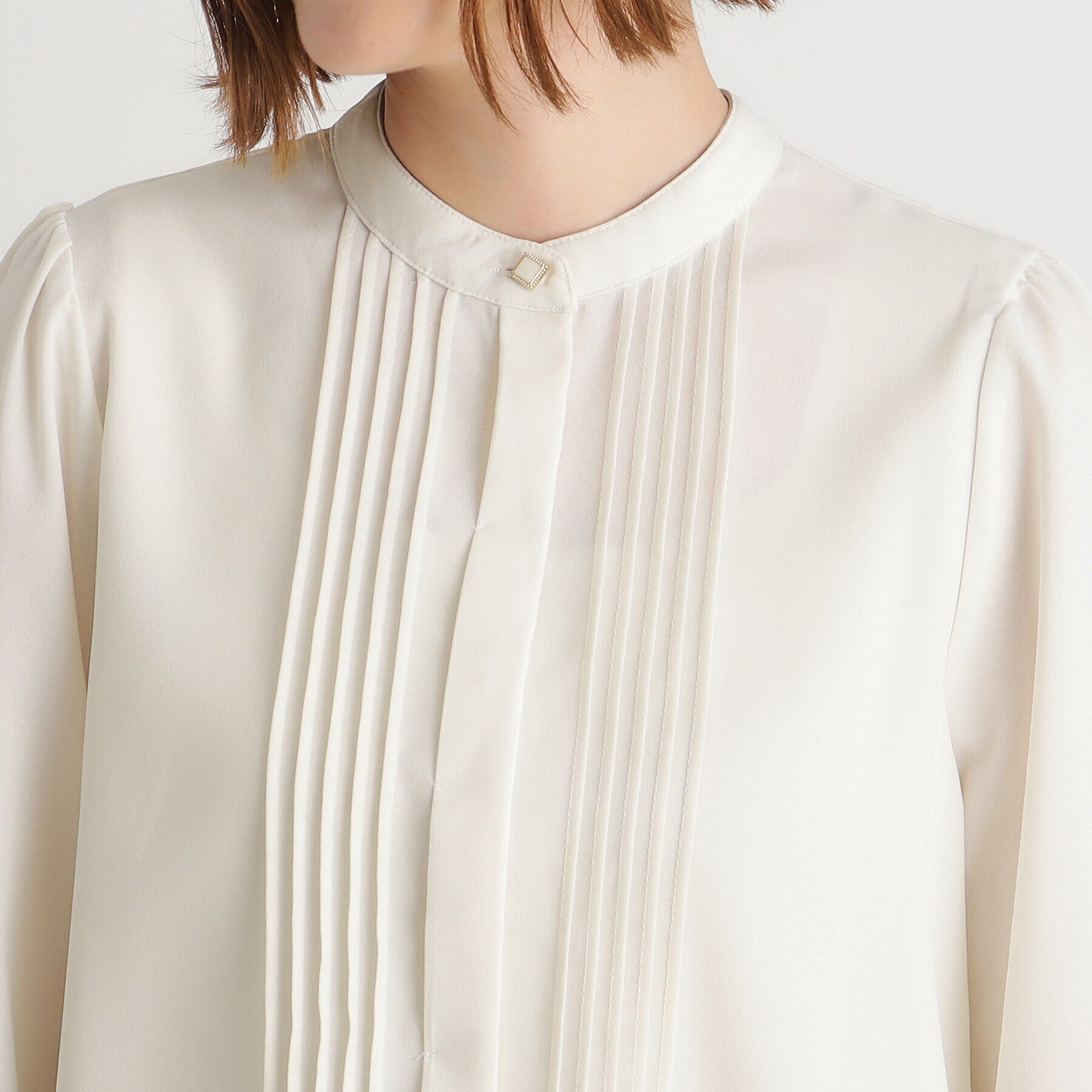 grove「ピンタックギャザースリーブブラウス」|シャツ・ブラウス|