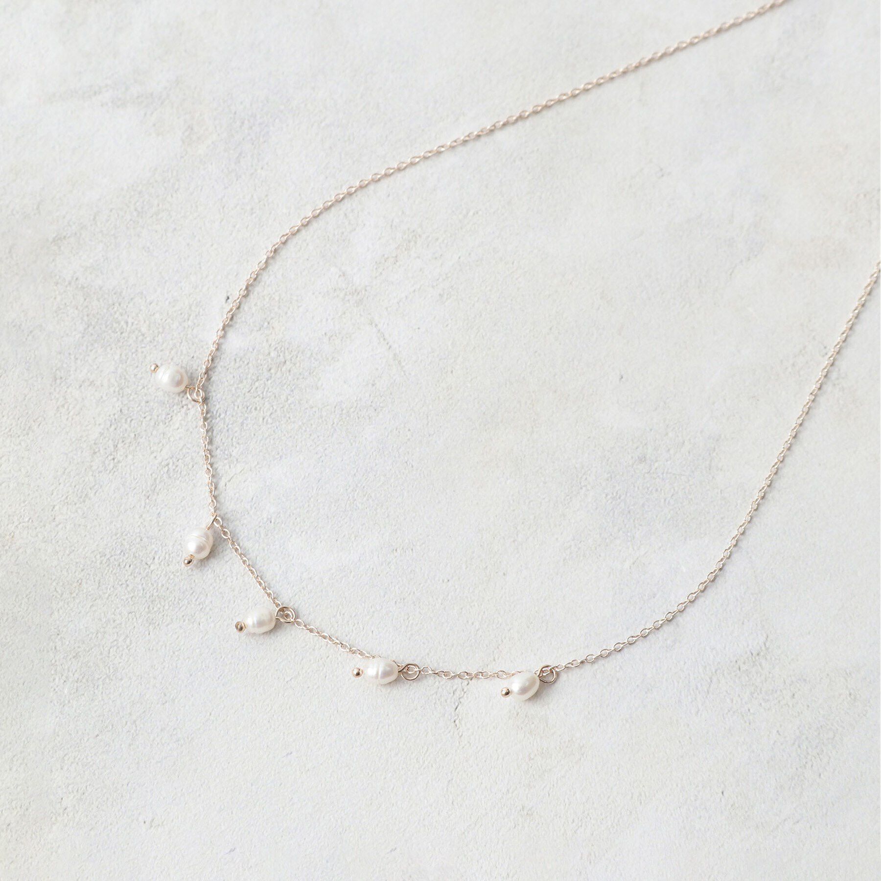 grove「バロックパールショートネックレス」|ネックレス|ピンクゴールド(00