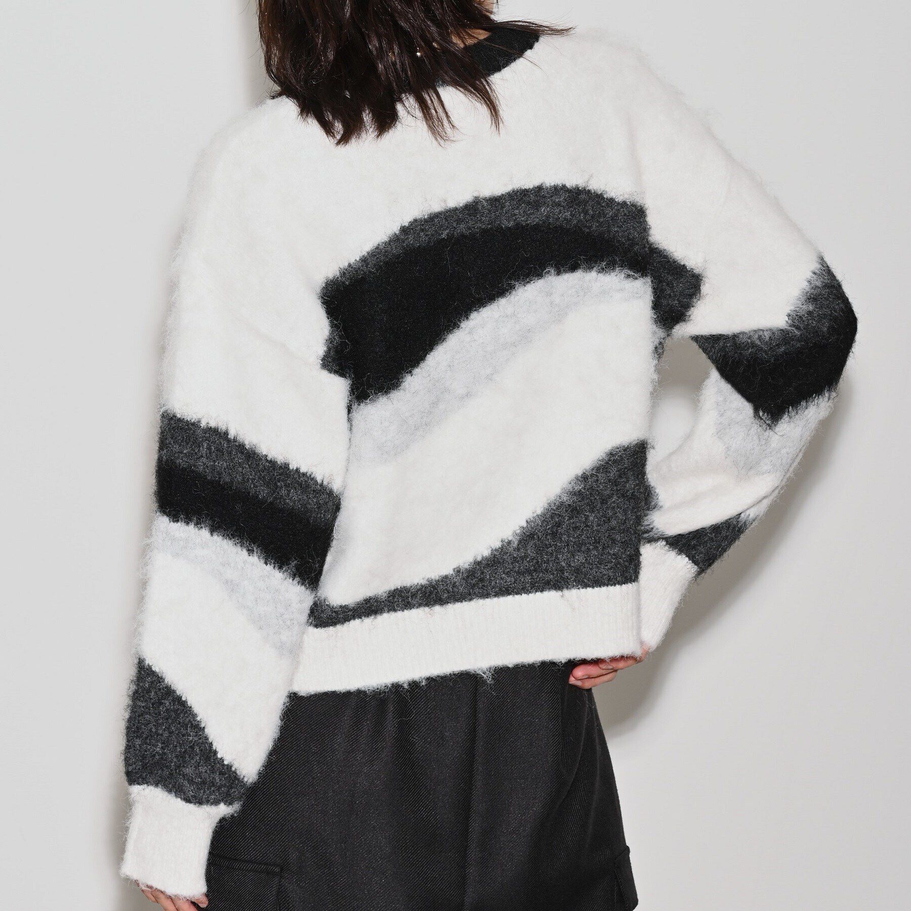 GALLEST「カラーブロッキングニット」|ニット・セーター|