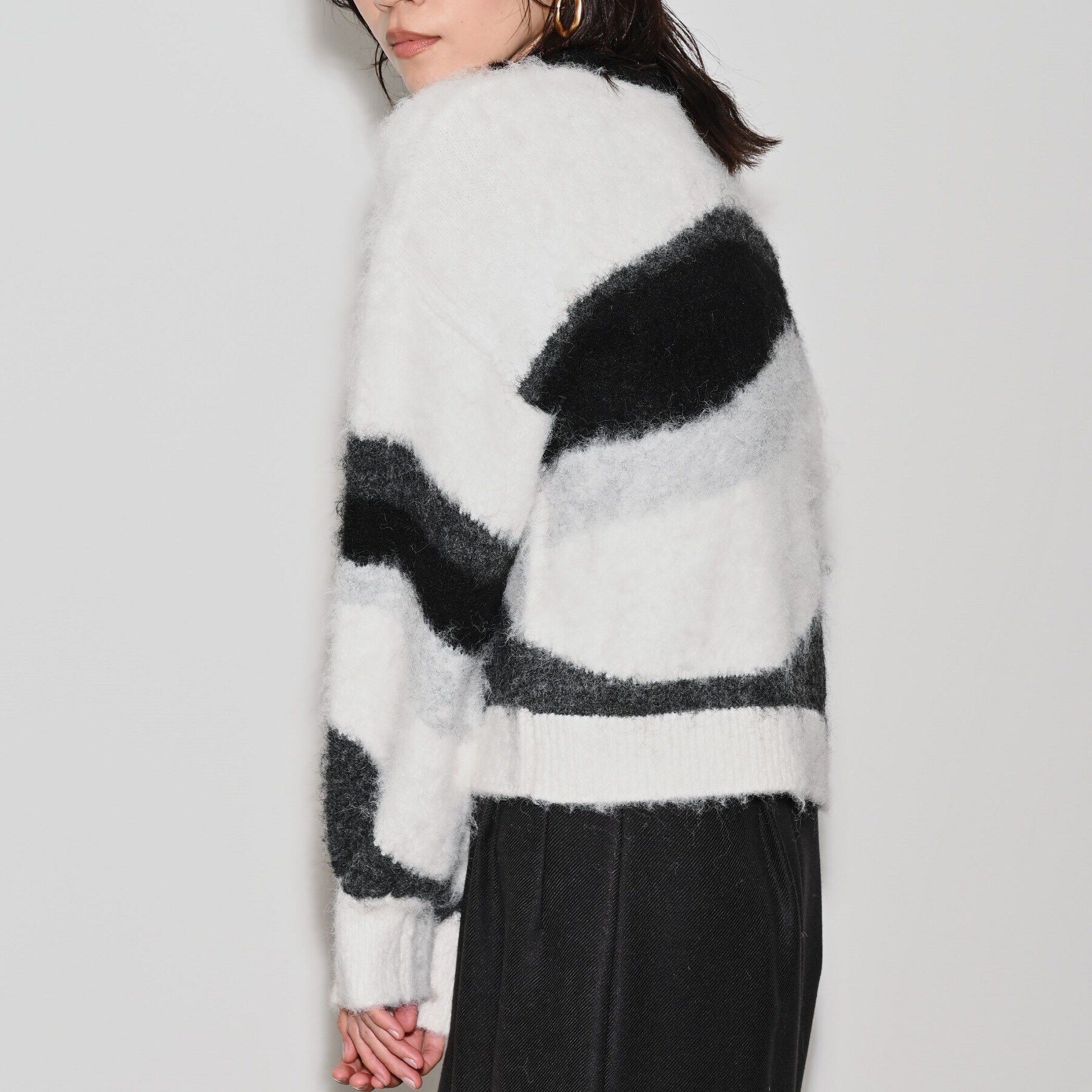 GALLEST「カラーブロッキングニット」|ニット・セーター|