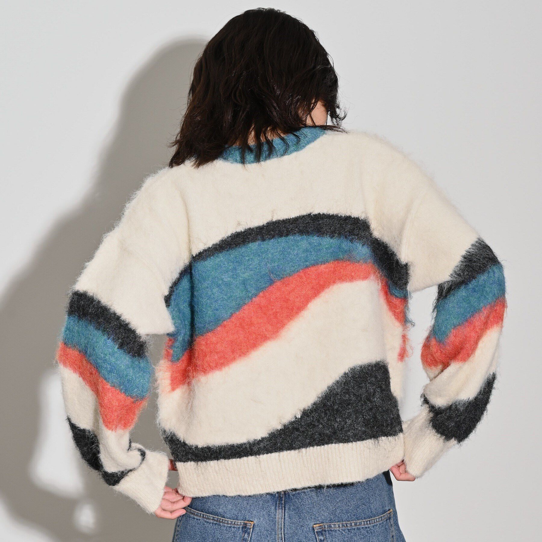 GALLEST「カラーブロッキングニット」|ニット・セーター|