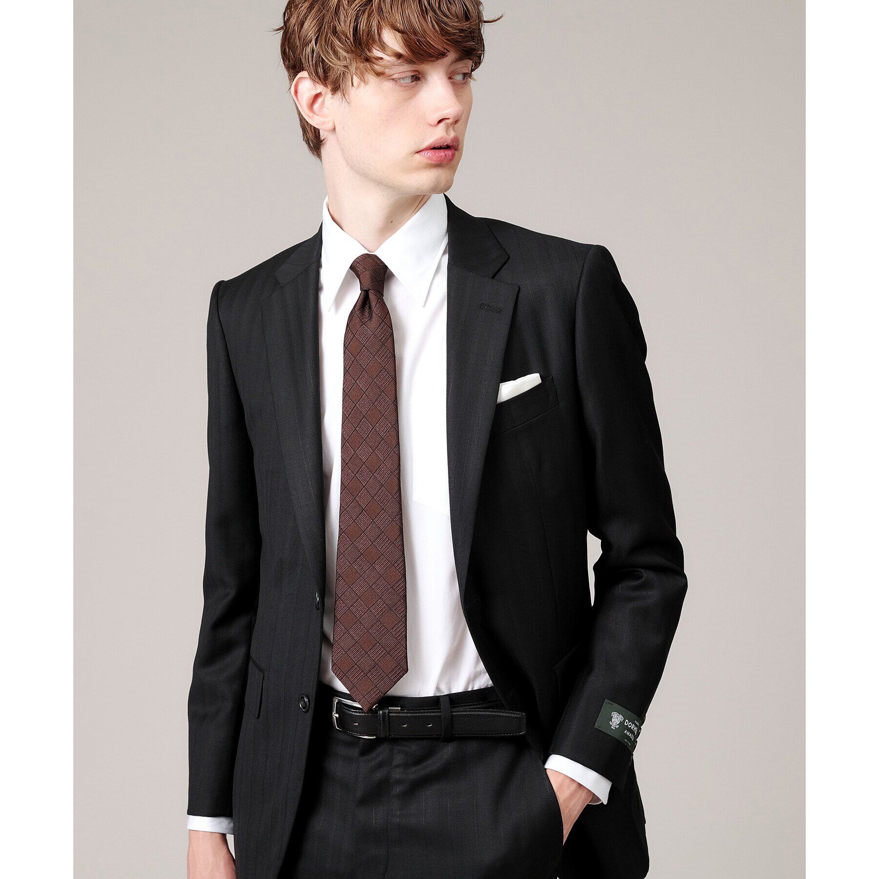 TAKEO KIKUCHI「【Made in JAPAN】ワイルドシルク 源氏香紋 ネクタイ」|ネクタイ・蝶ネクタイ|