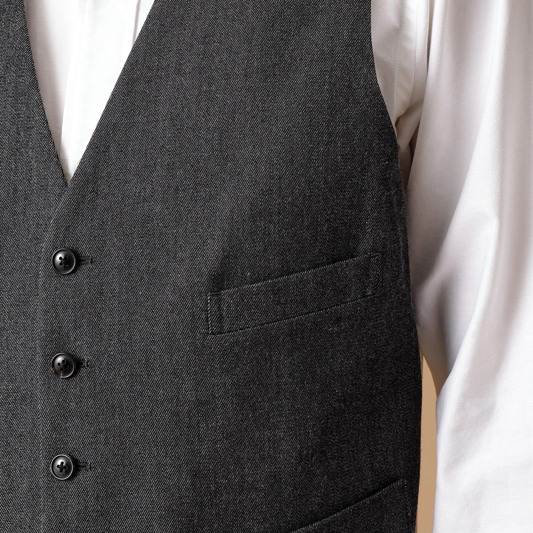 40CARATS&525「【3ピース対応/Made in JAPAN】525DENIM べスト」|ベスト・ジレ|