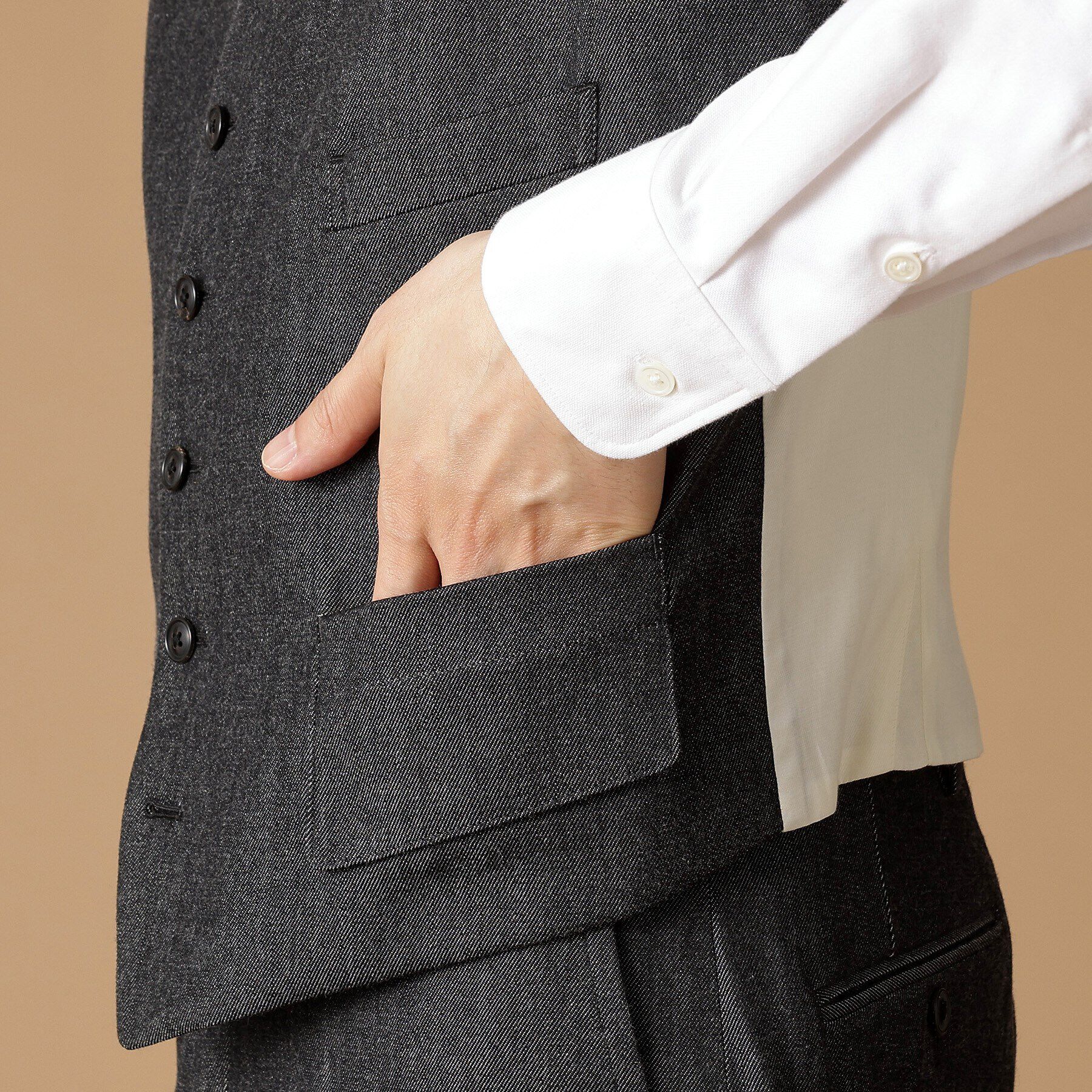 40CARATS&525「【3ピース対応/Made in JAPAN】525DENIM べスト」|ベスト・ジレ|