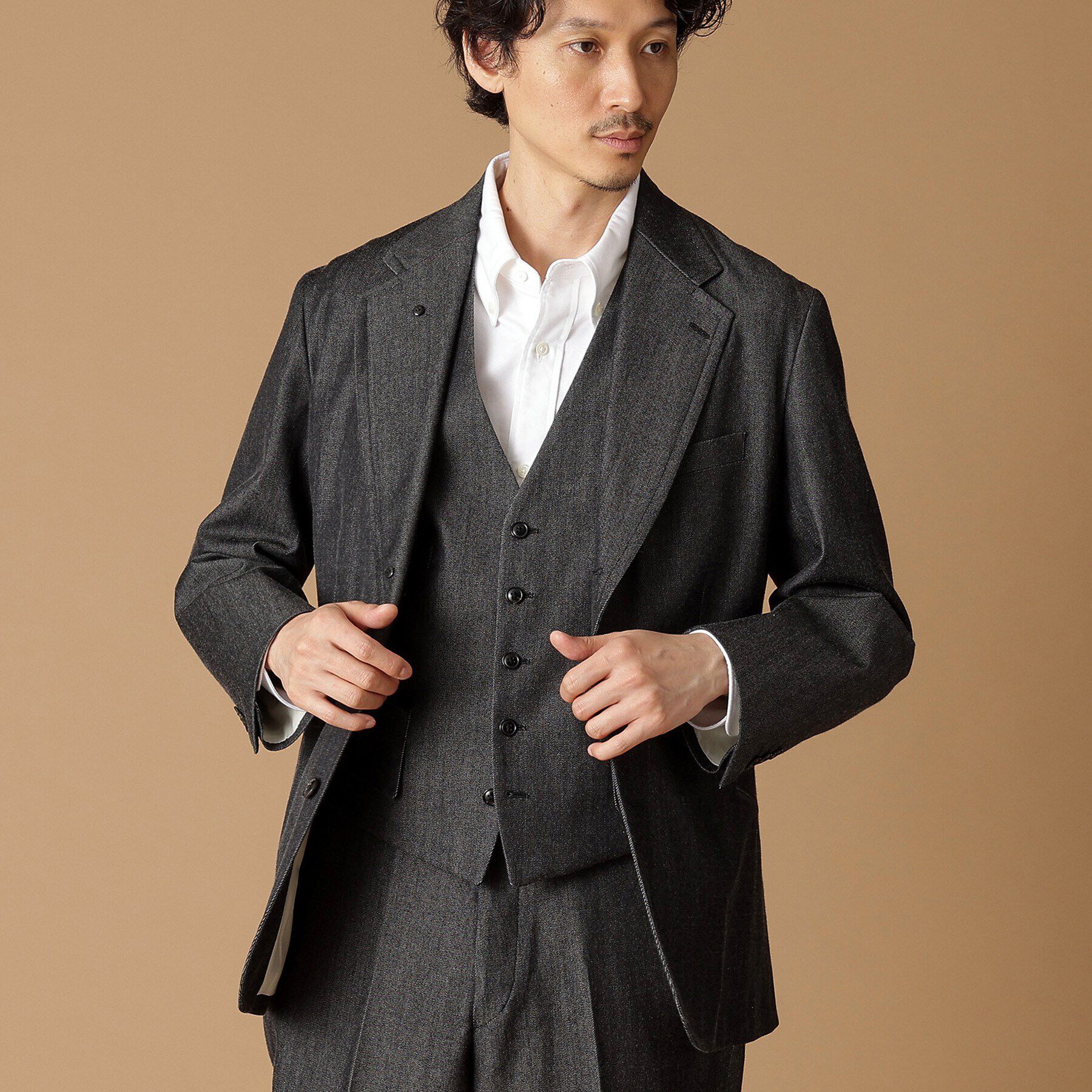 40CARATS&525「【3ピース対応/Made in JAPAN】525DENIM べスト」|ベスト・ジレ|