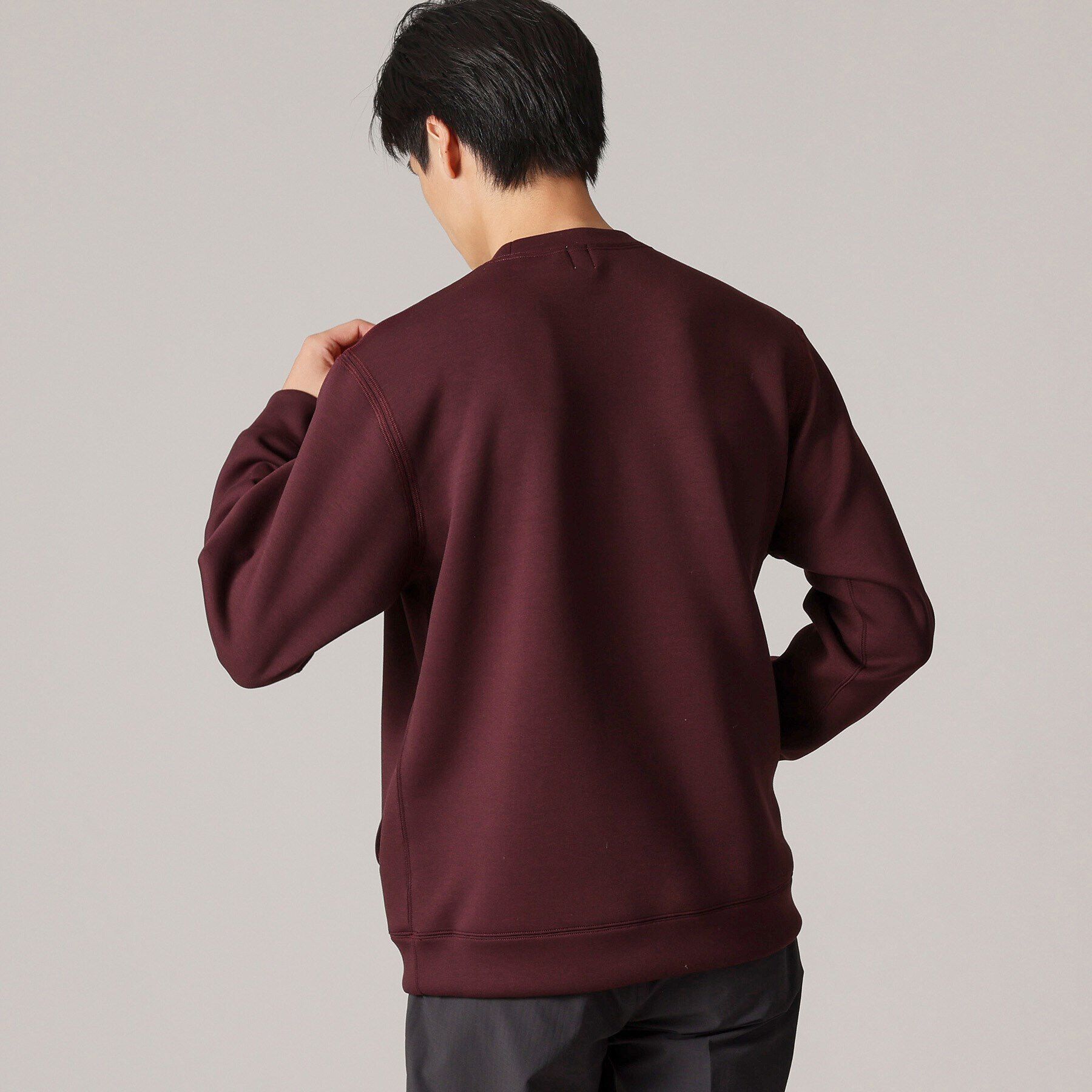 TAKEO KIKUCHI「【Made in JAPAN】エアダン クルーネック プルオーバー」|パーカー|