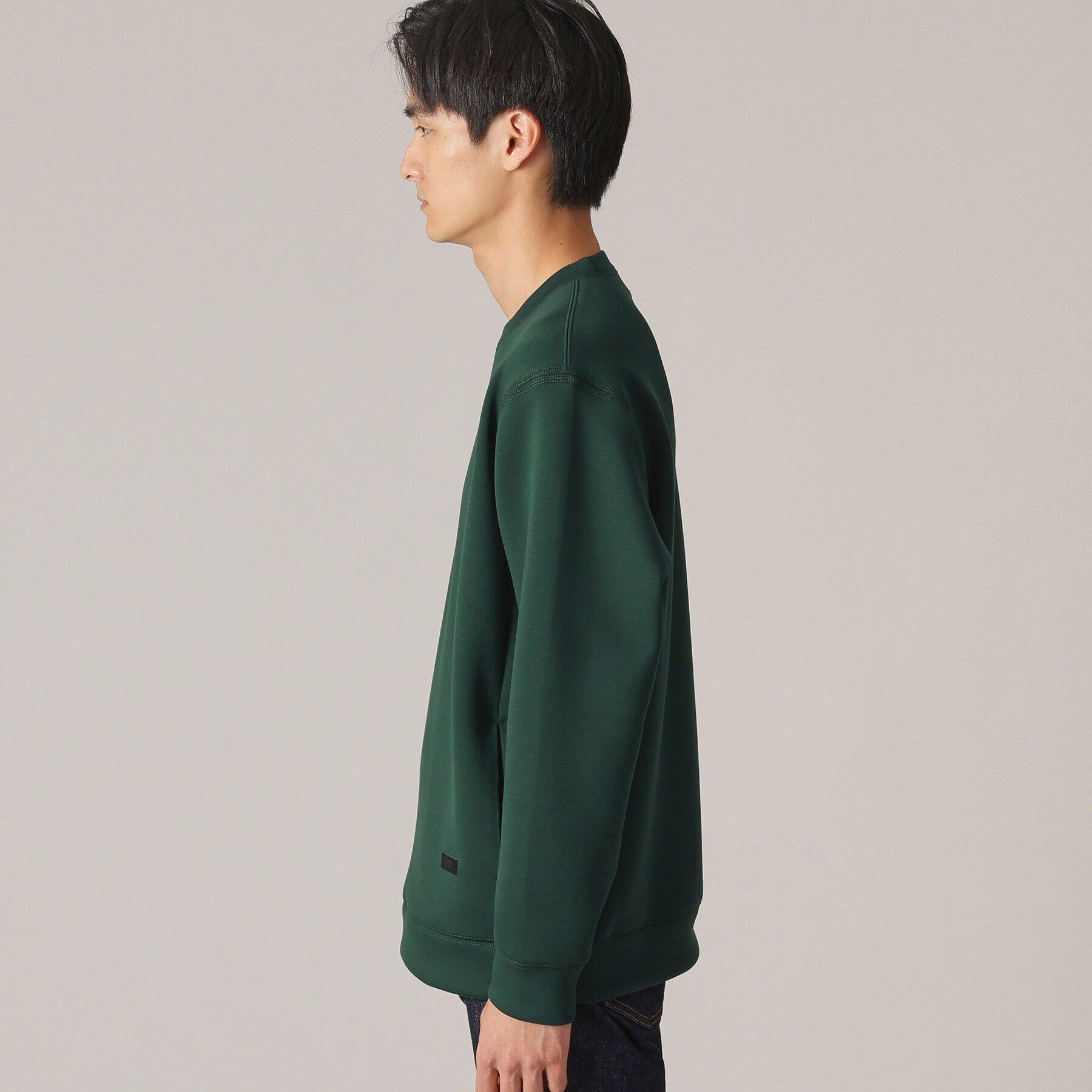 TAKEO KIKUCHI「【Made in JAPAN】エアダン クルーネック プルオーバー」|パーカー|