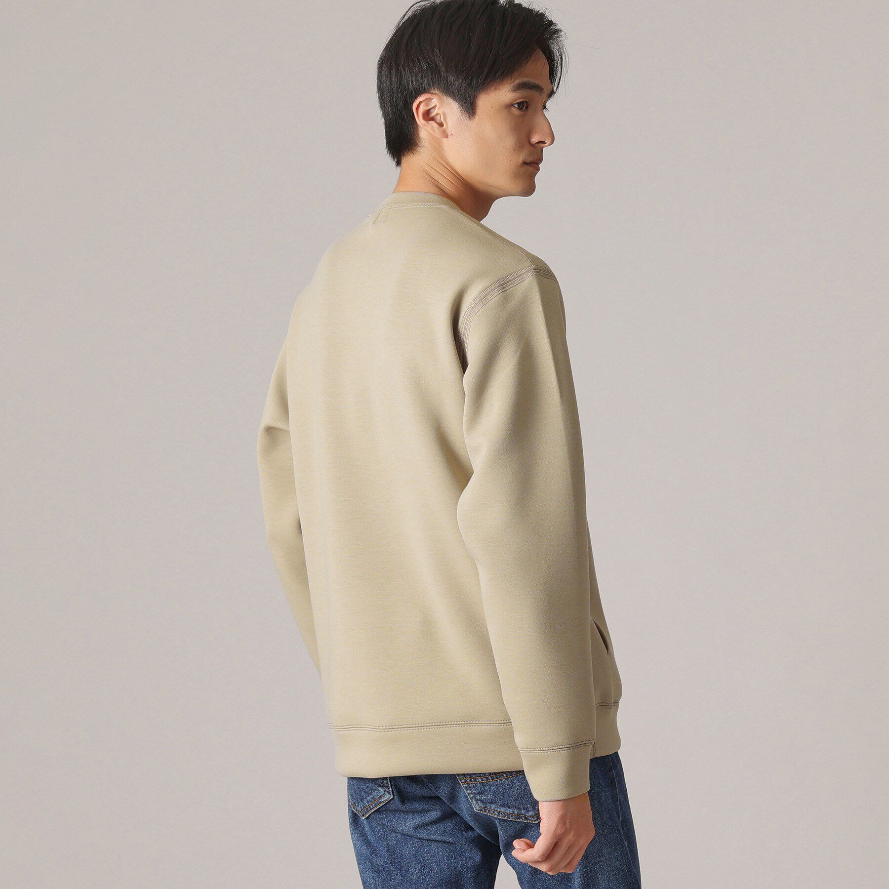 TAKEO KIKUCHI「【Made in JAPAN】エアダン クルーネック プルオーバー」|パーカー|