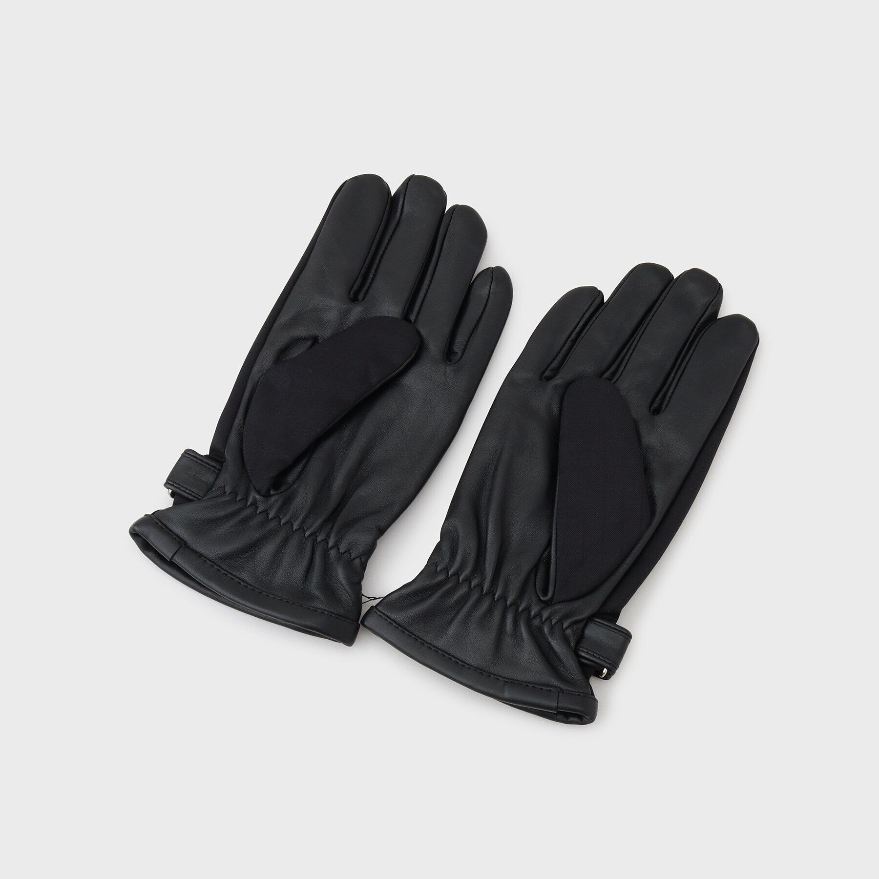 TAKEO KIKUCHI「【スマホ対応】ウール&times;レザー コンビ グローブ」|手袋|