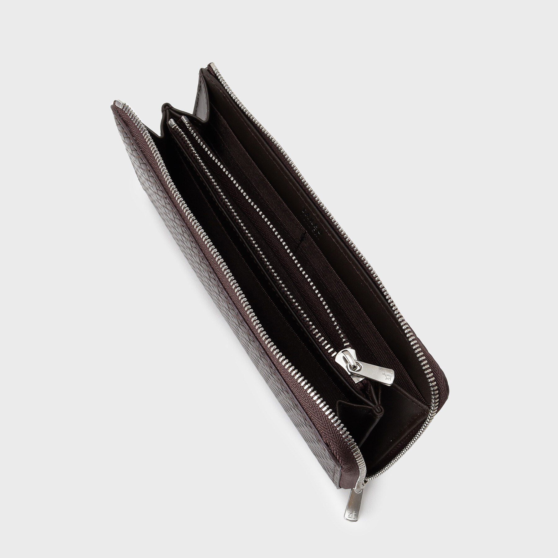 TAKEO KIKUCHI「〆メッシュ スリムL字ファスナー長財布」|財布|