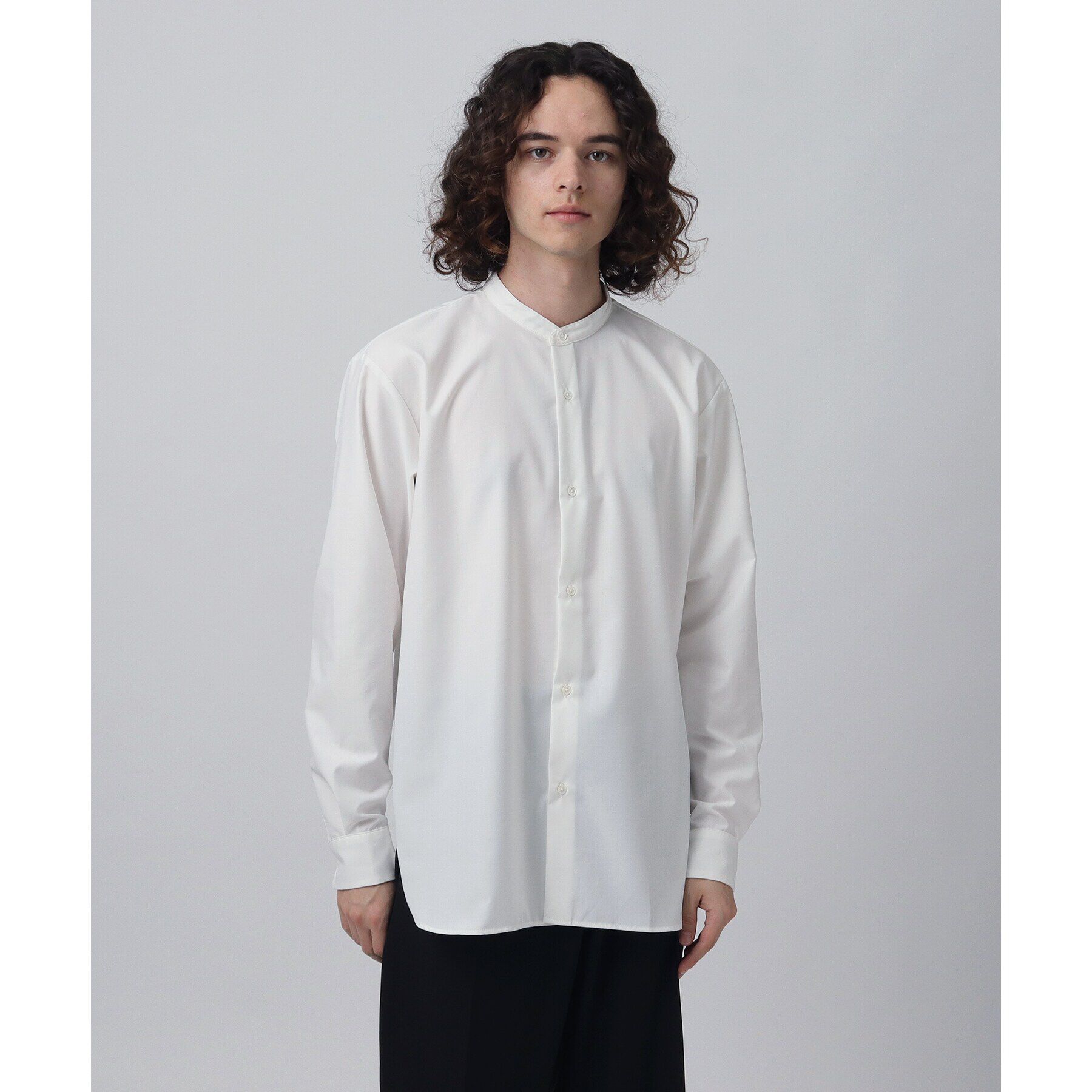 tk.TAKEO KIKUCHI「TRバンドカラーシャツ」|シャツ・ブラウス|