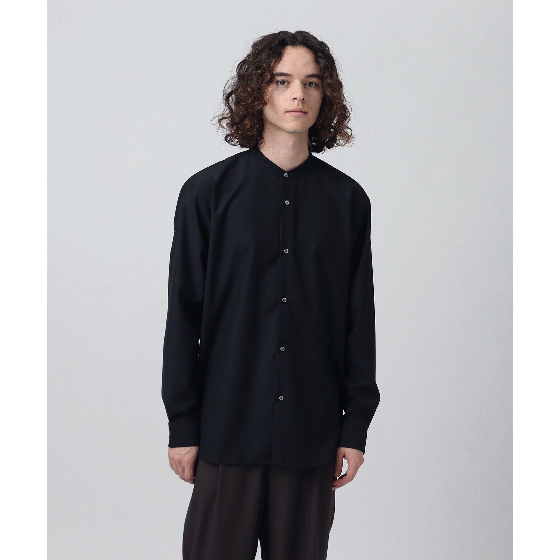 tk.TAKEO KIKUCHI「TRバンドカラーシャツ」|シャツ・ブラウス|