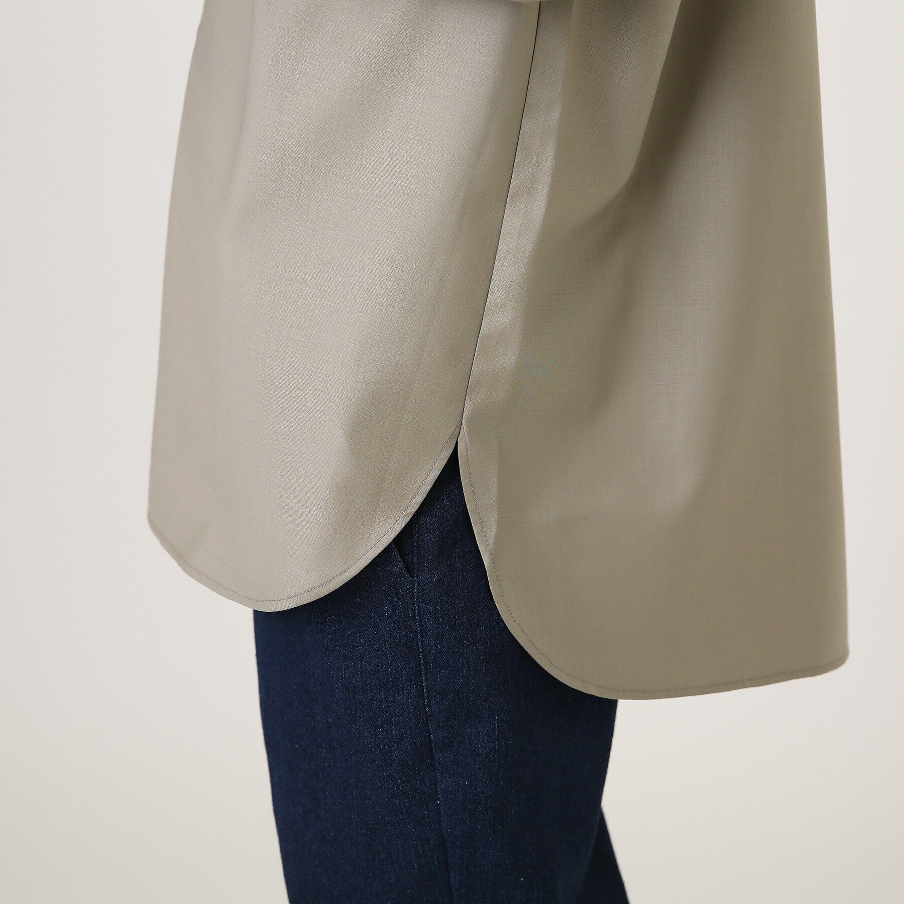 tk.TAKEO KIKUCHI「TRバンドカラーシャツ」|シャツ・ブラウス|