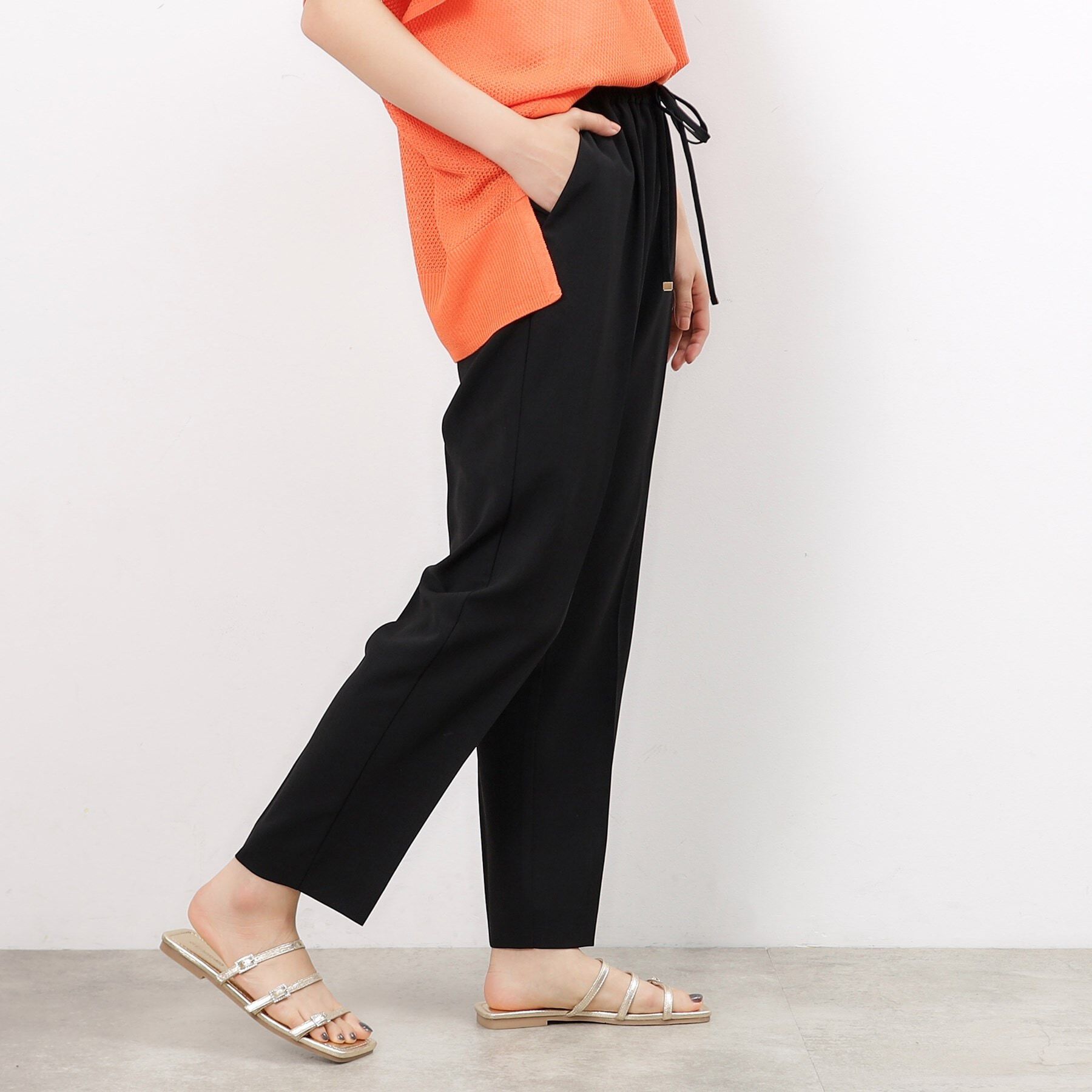 OPAQUE.CLIP「≪SS-LLsize≫ ストレッチ美脚イージーテーパードパンツ/セットアップ対応 【防シワ/抗ピル/」|その他|