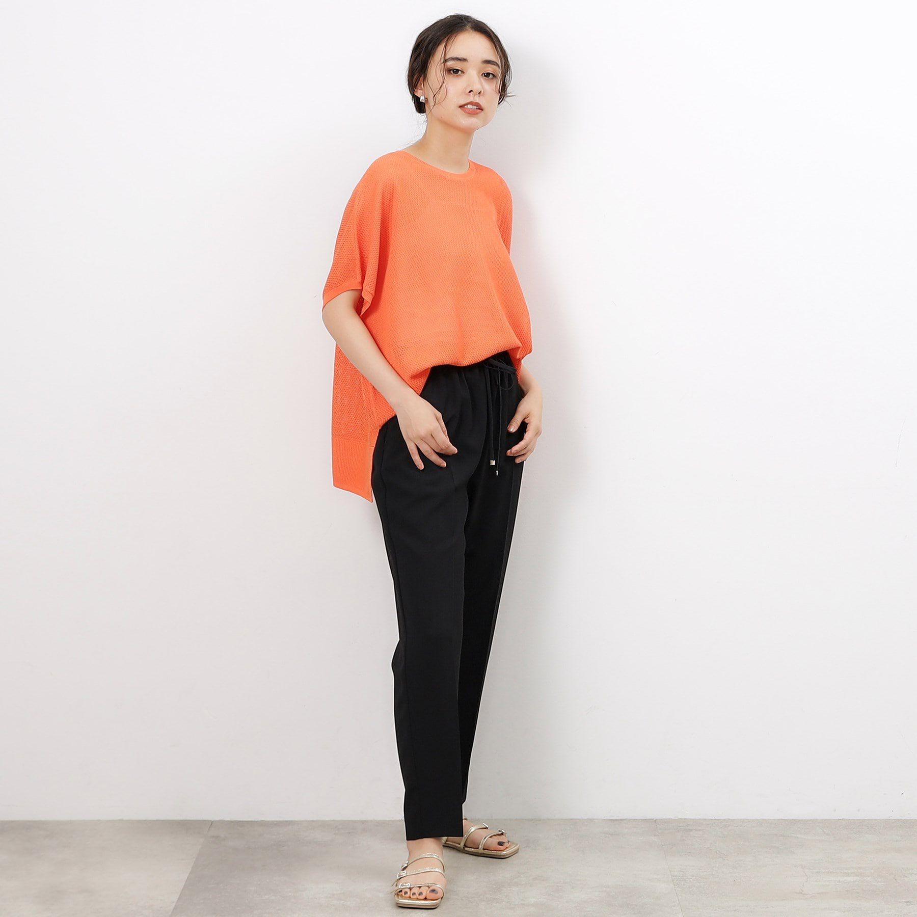 OPAQUE.CLIP「≪SS-LLsize≫ ストレッチ美脚イージーテーパードパンツ/セットアップ対応 【防シワ/抗ピル/」|その他|