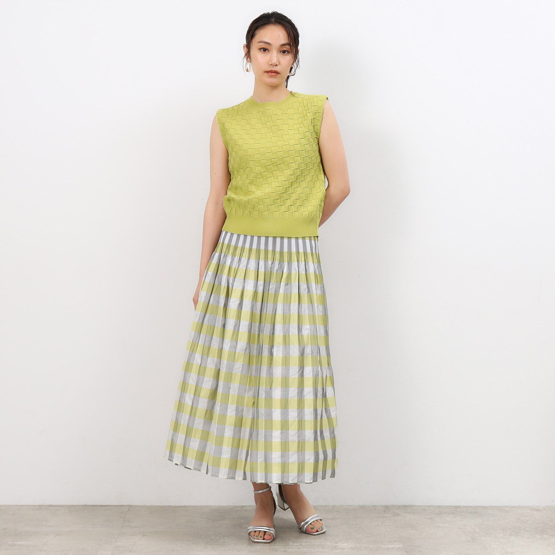 OPAQUE.CLIP「前後2WAY リボンデザインニット【洗濯機洗い可/抗ピル】」|ニット・セーター|