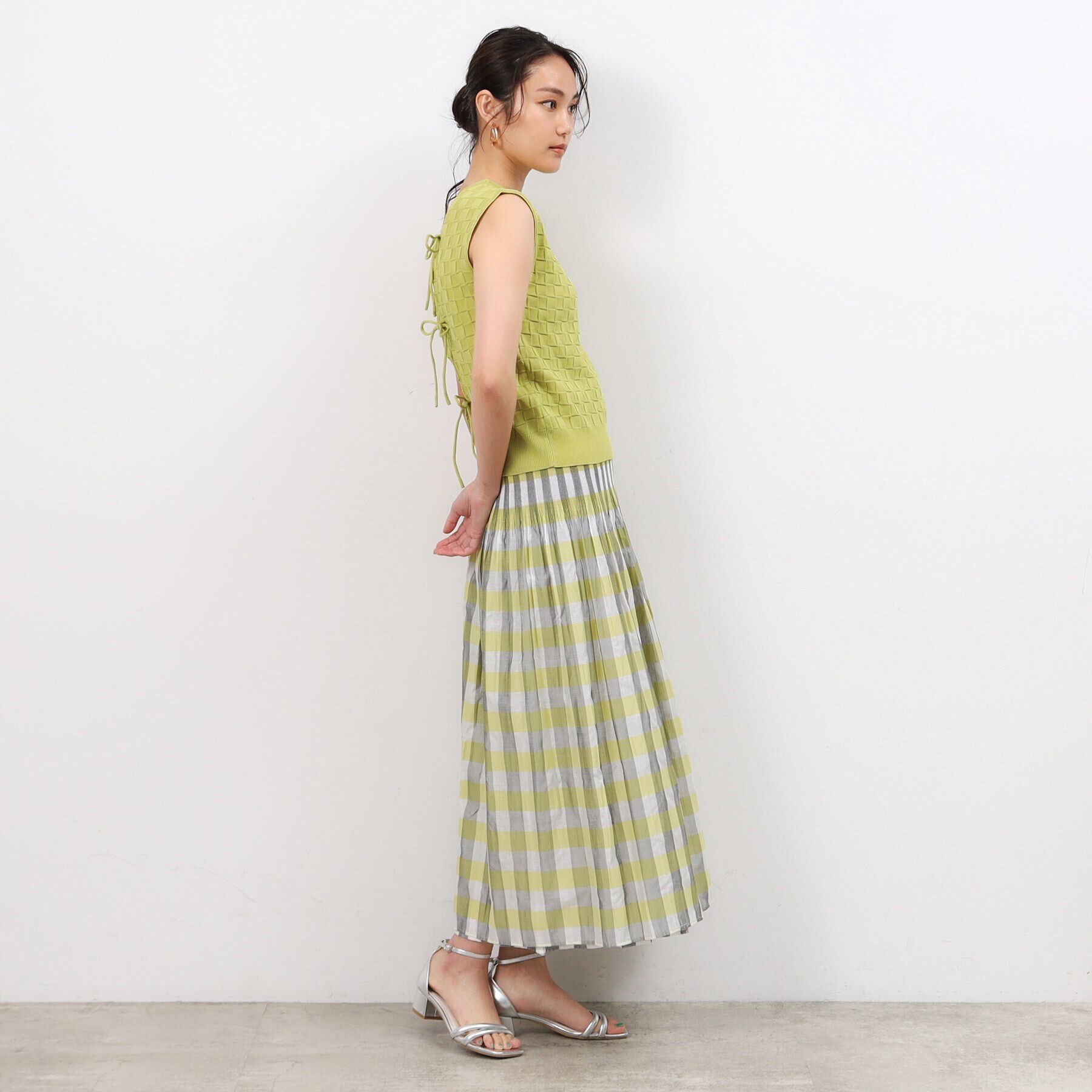 OPAQUE.CLIP「前後2WAY リボンデザインニット【洗濯機洗い可/抗ピル】」|ニット・セーター|