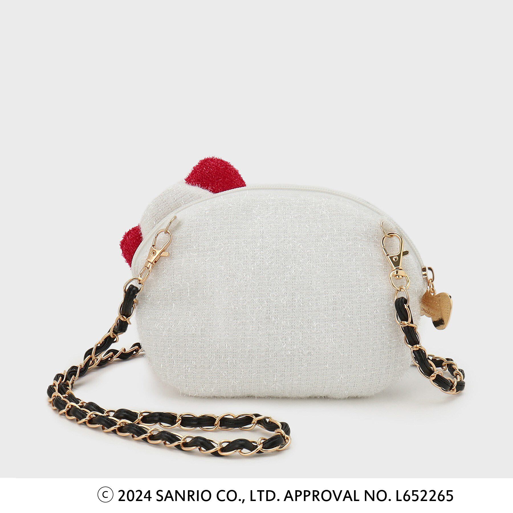 OPAQUE.CLIP「【ハローキティコラボ】フェイス型2WAYキラキラミニショルダーバッグ」|ショルダー・メッセンジャー|