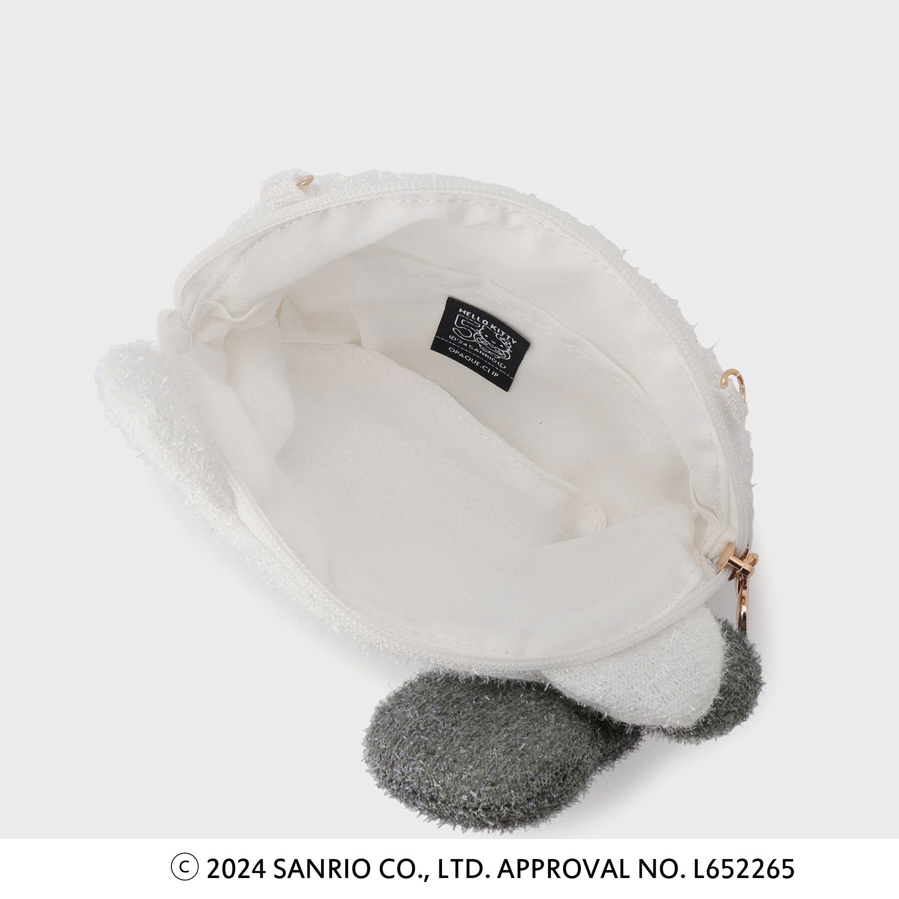 OPAQUE.CLIP「【ハローキティコラボ】フェイス型2WAYキラキラミニショルダーバッグ」|ショルダー・メッセンジャー|