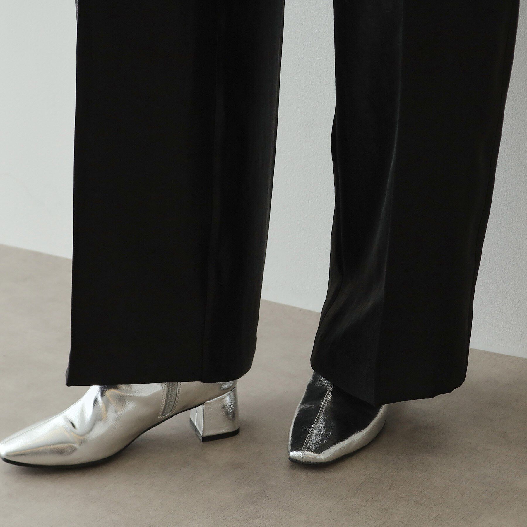 OPAQUE.CLIP「《Oggi掲載》シャイニータックワイドパンツ【洗濯機洗い可】」|その他|