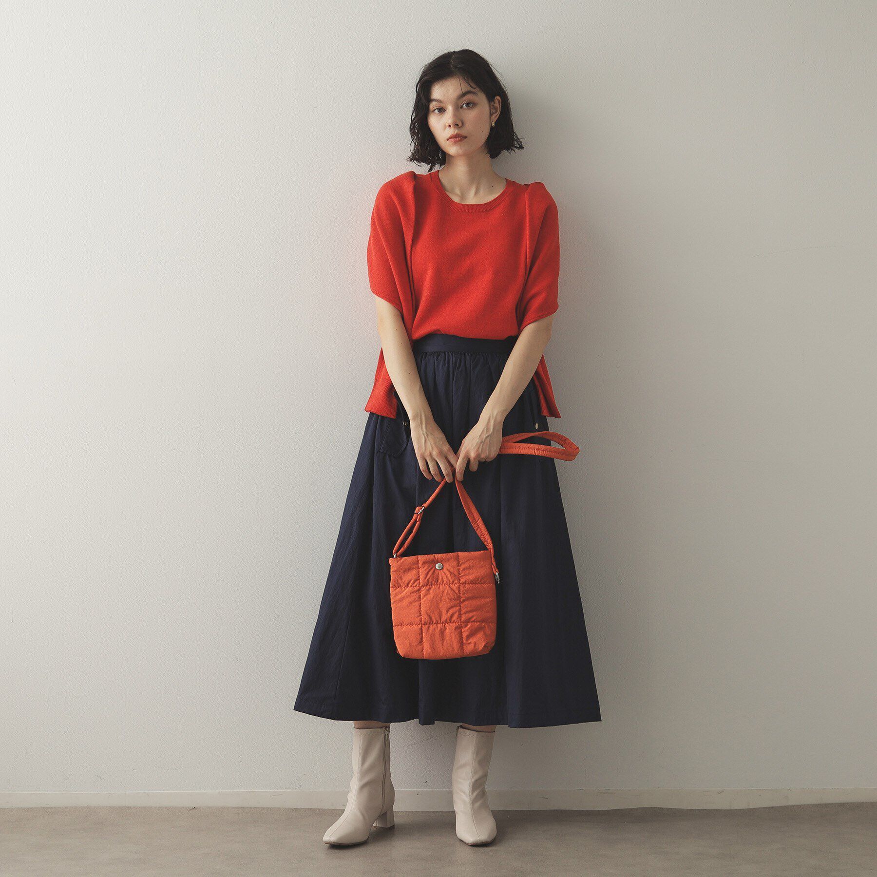 OPAQUE.CLIP「【10色展開／軽量／長さ調整可能】マチ付きクリアポケットミニショルダーバッグ」|ショルダー・メッセンジャー|