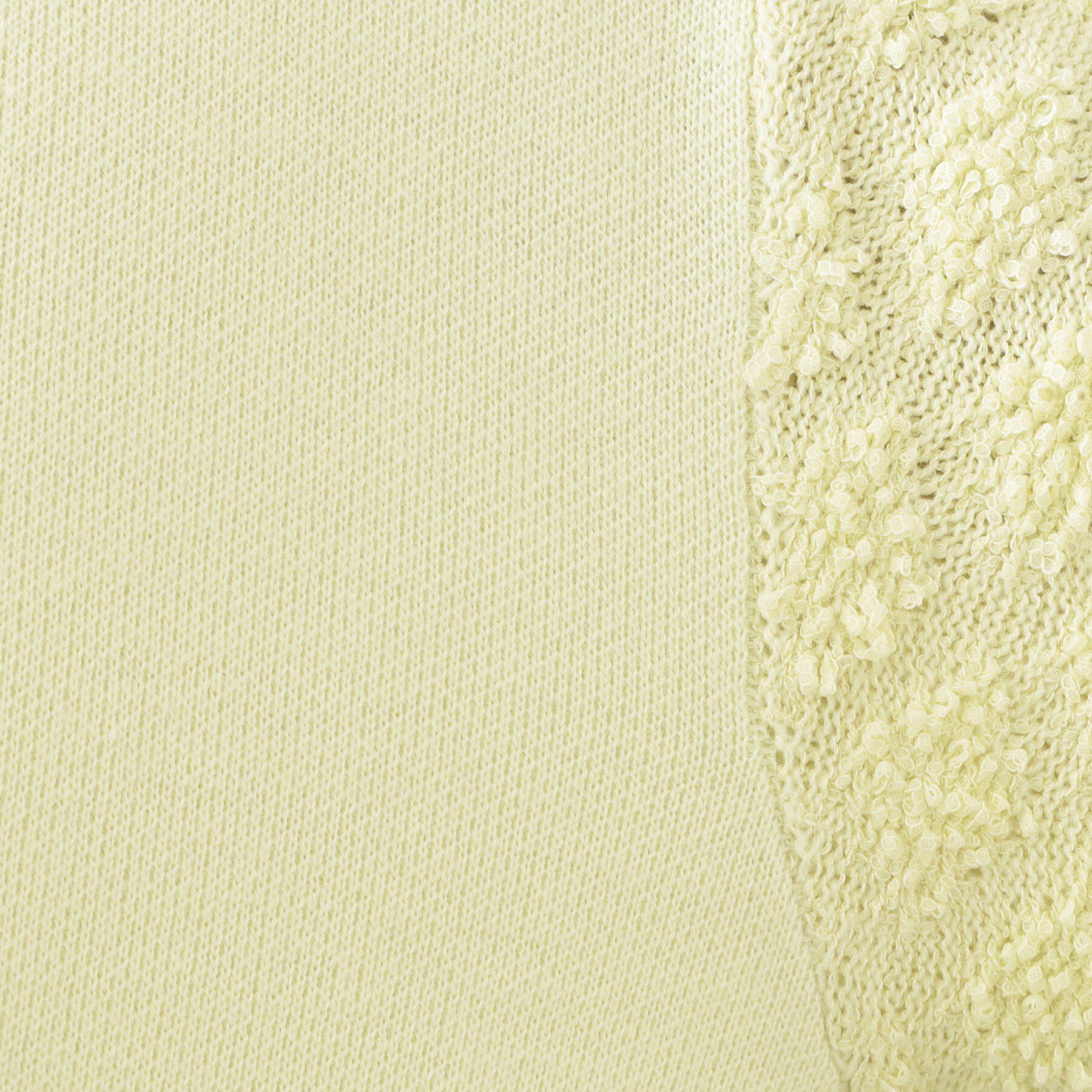 OPAQUE.CLIP「ループヤーンスリーブニット【洗濯機OK】」|ニット・セーター|