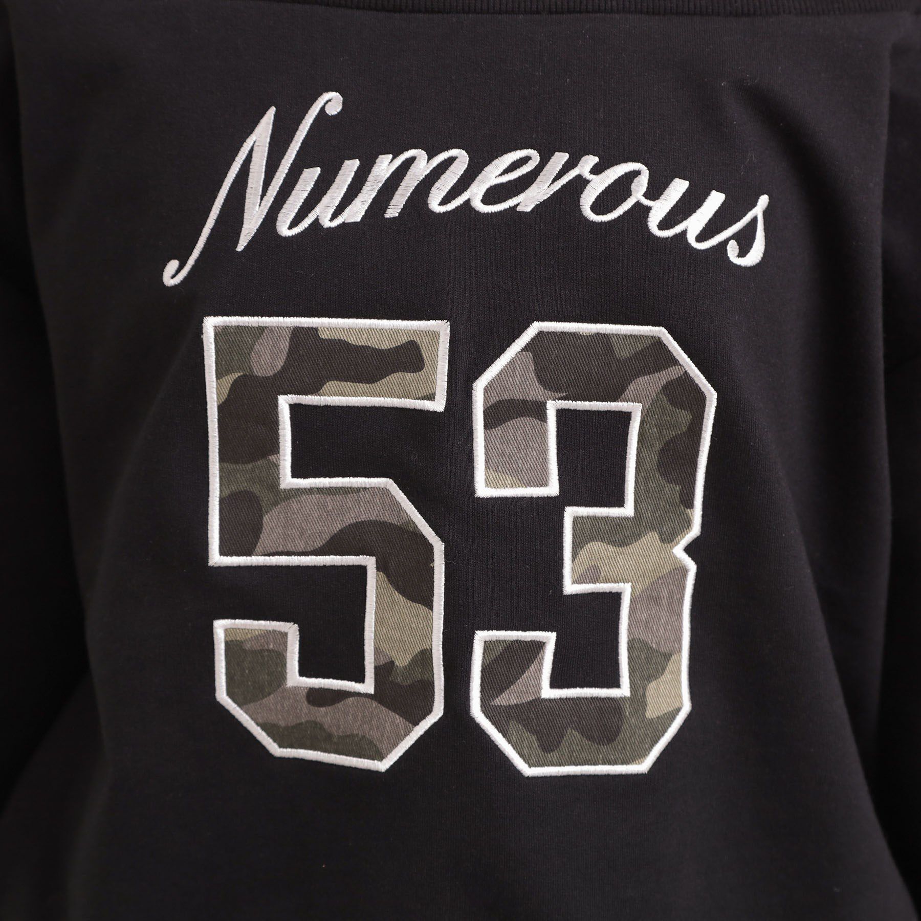 PINK-latte「ナンバリングレイヤード風プルオーバー」|Tシャツ・カットソー|