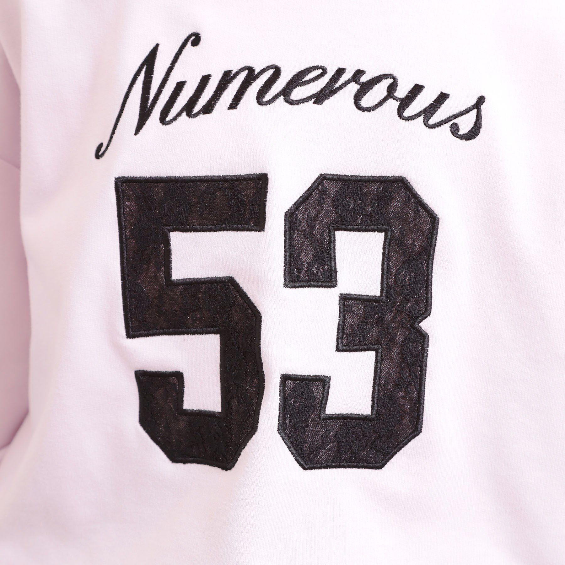 PINK-latte「ナンバリングレイヤード風プルオーバー」|Tシャツ・カットソー|