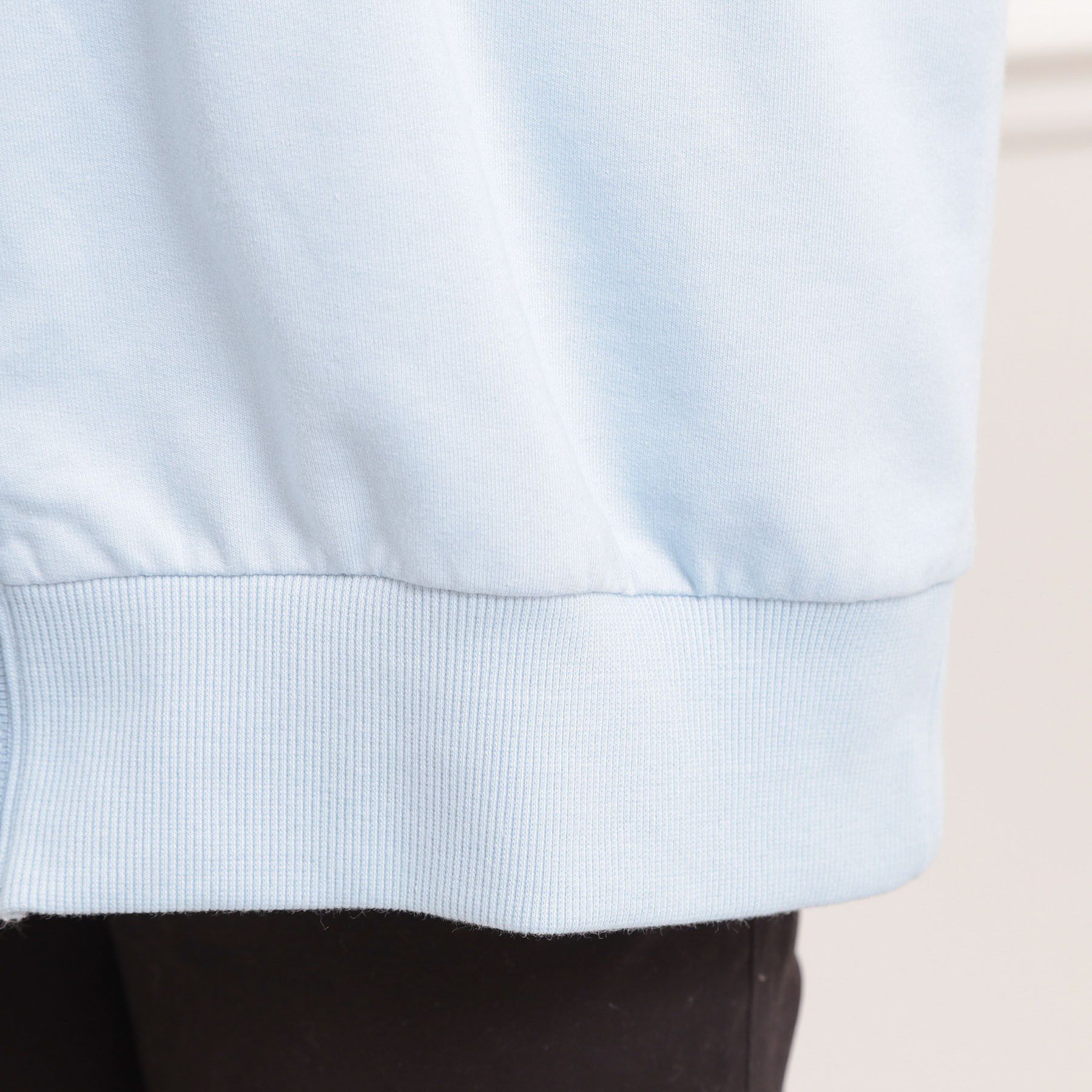 PINK-latte「Vネックカレッジアップリケ裏毛カーディガン」|カーディガン|