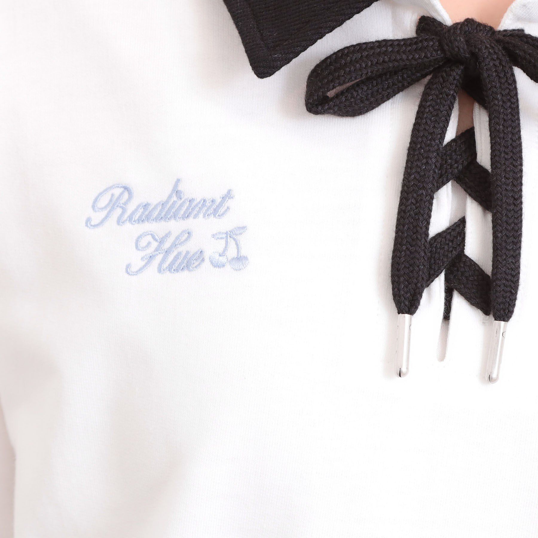 PINK-latte「【セットアイテム】ミニ裏毛レースアップ＋キュロットパンツ」|その他|