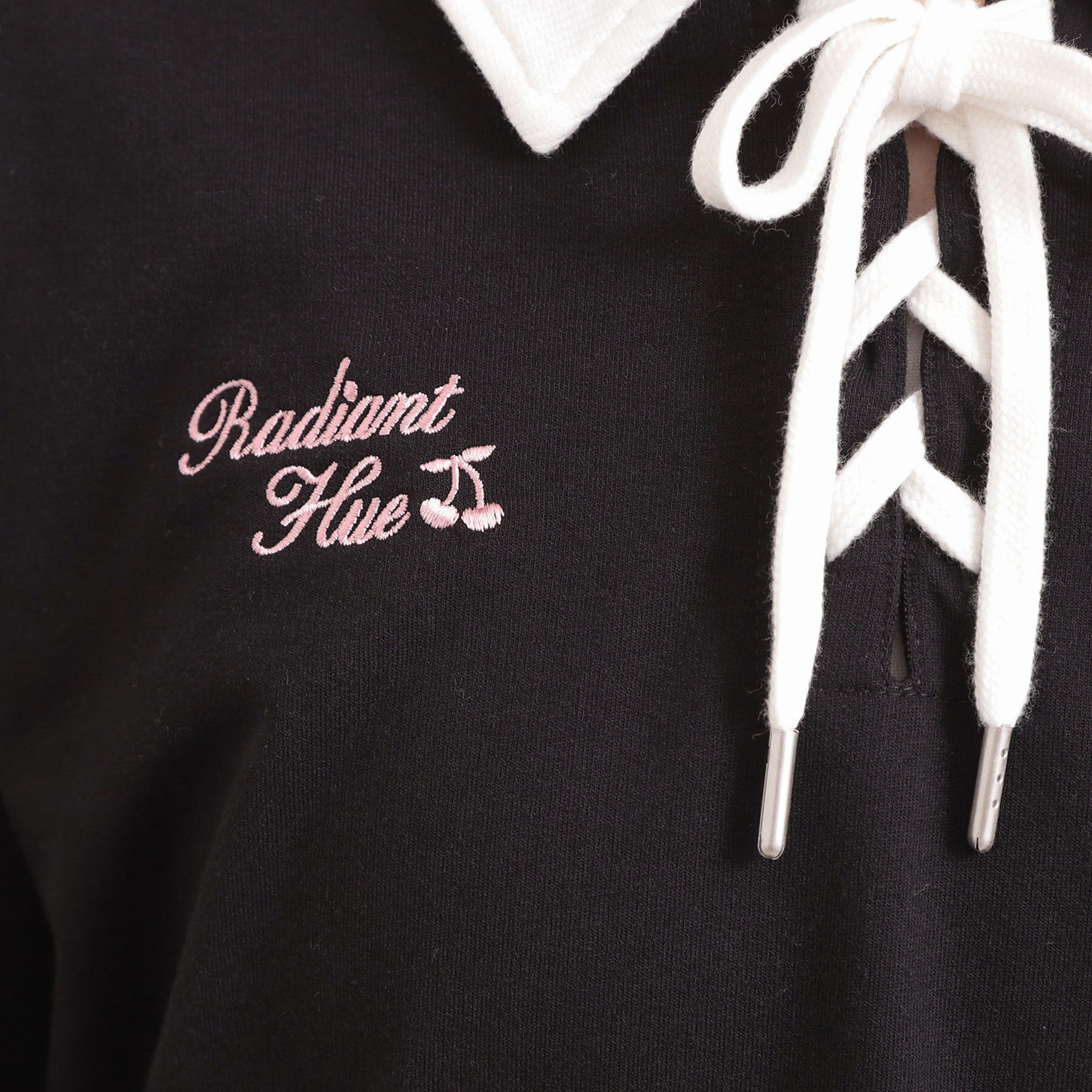 PINK-latte「【セットアイテム】ミニ裏毛レースアップ＋キュロットパンツ」|その他|