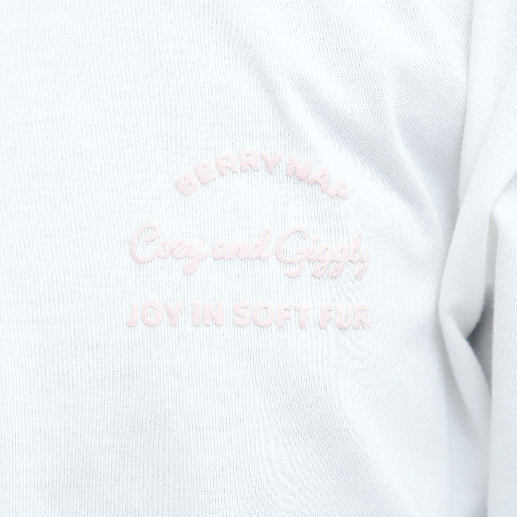 PINK-latte「発泡クリームくまちゃんロンT」|Tシャツ・カットソー|