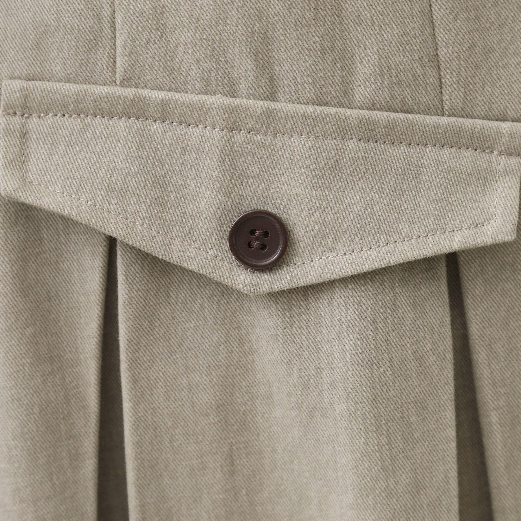 THE SHOP TK「フラップタックスカート【洗える】」|スカート|