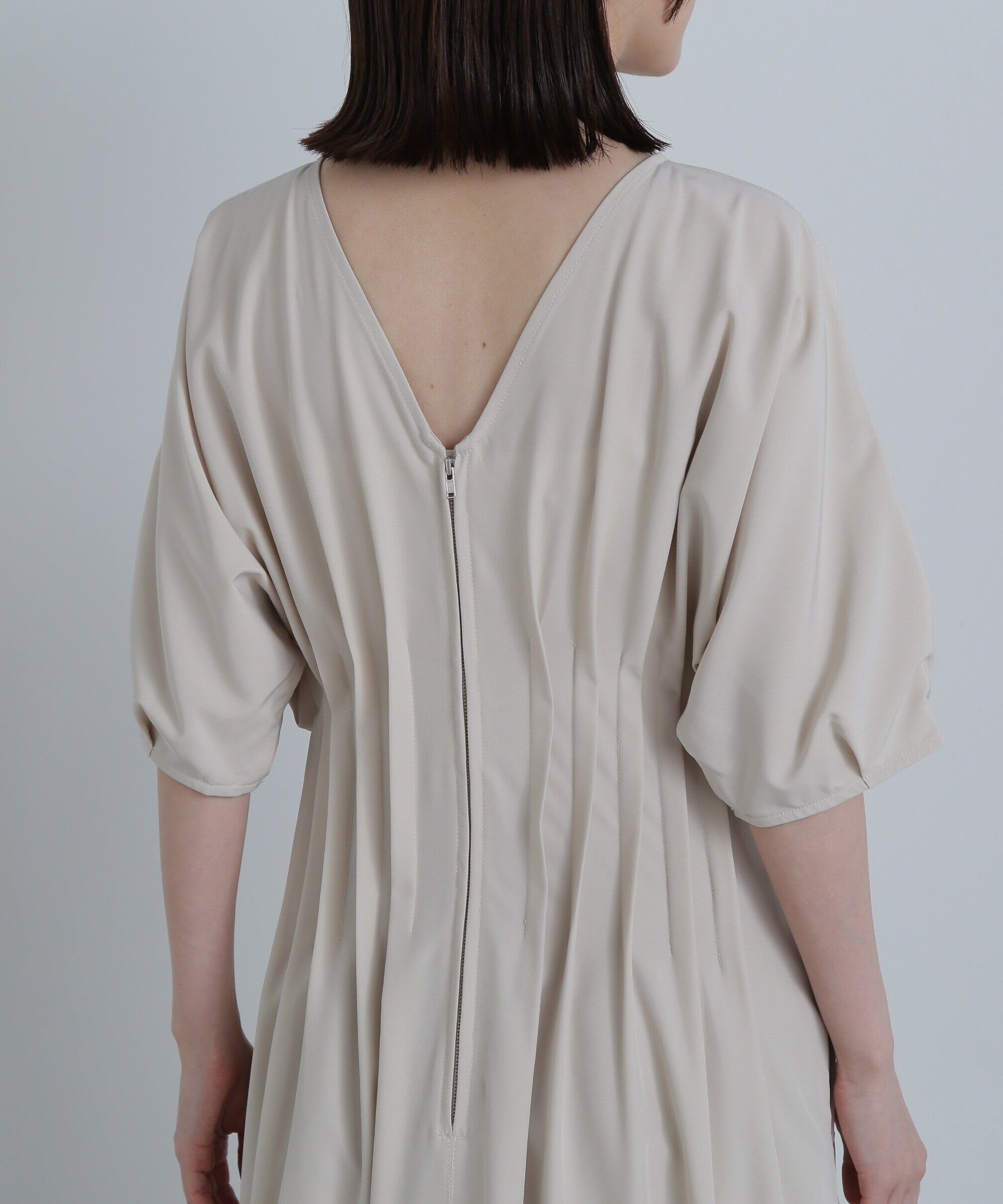  「ウエストタックワンピース《S Size Line》」|ワンピース|