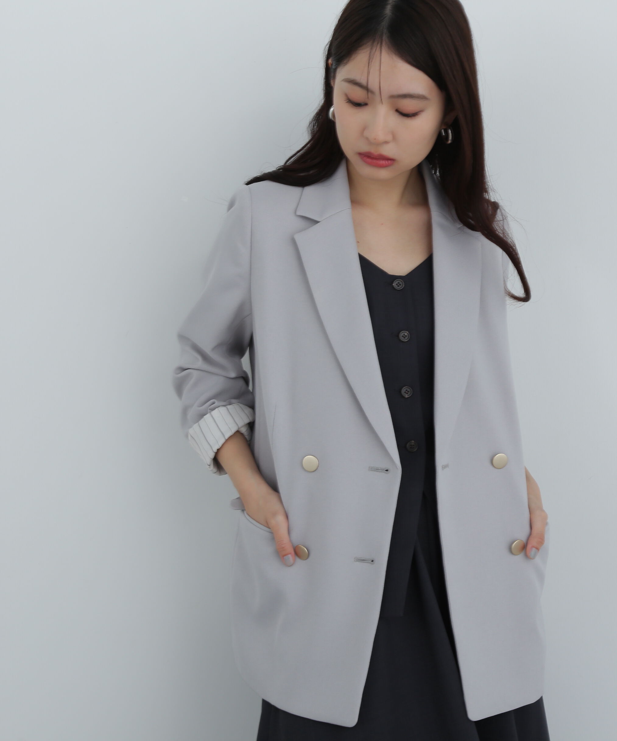  「ダブルブレストテーラードジャケット」|その他|