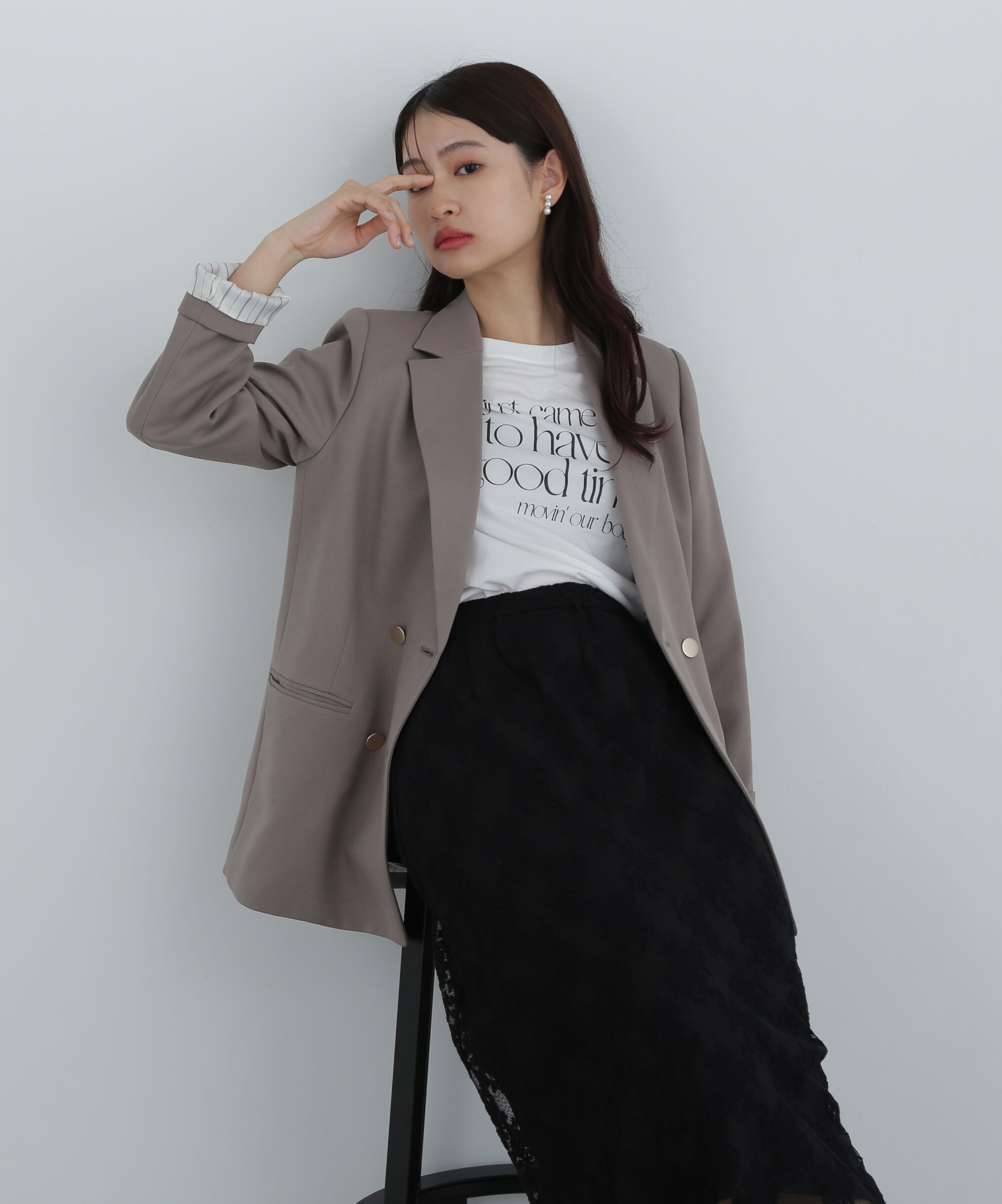  「ダブルブレストテーラードジャケット」|その他|