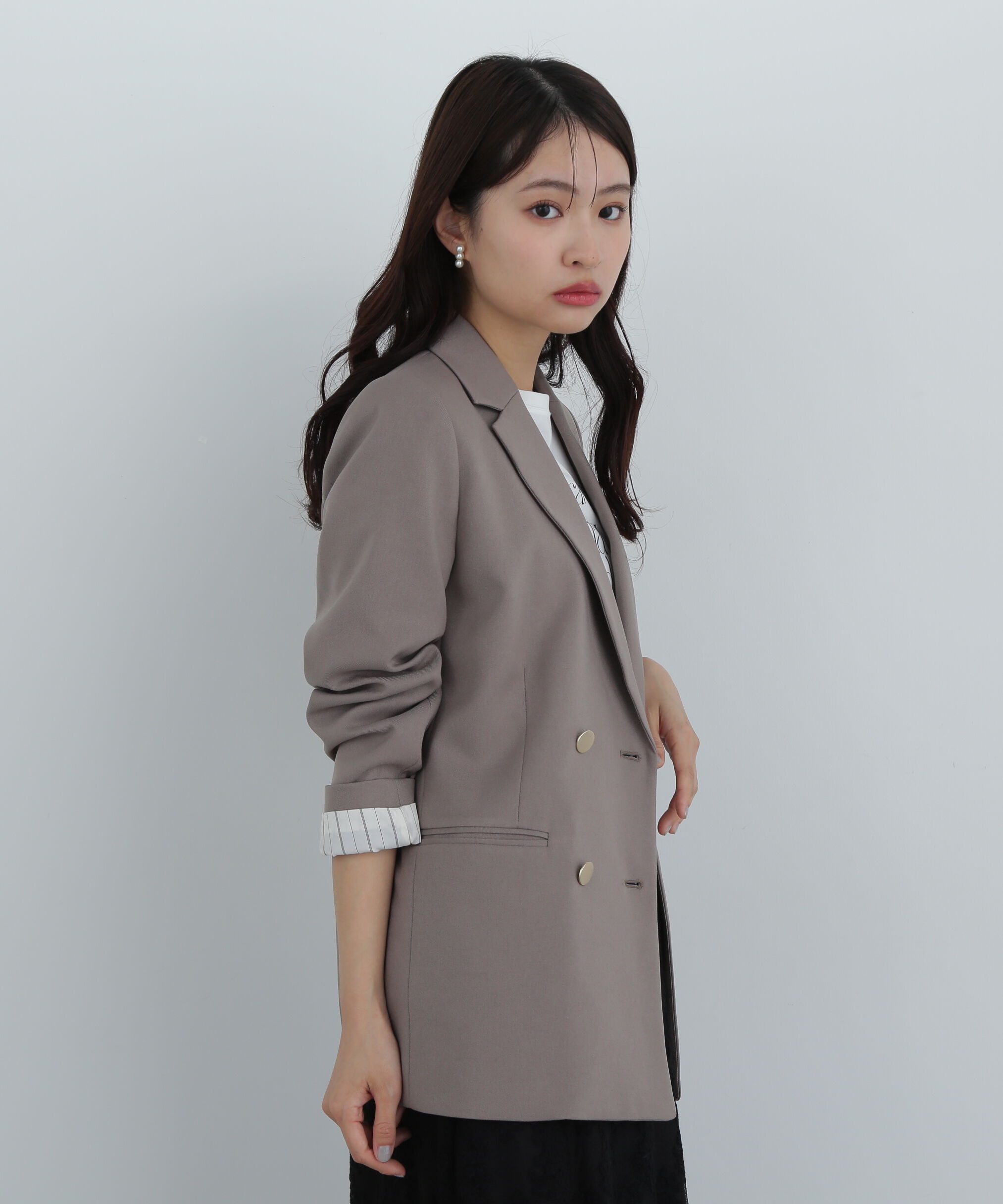  「ダブルブレストテーラードジャケット」|その他|