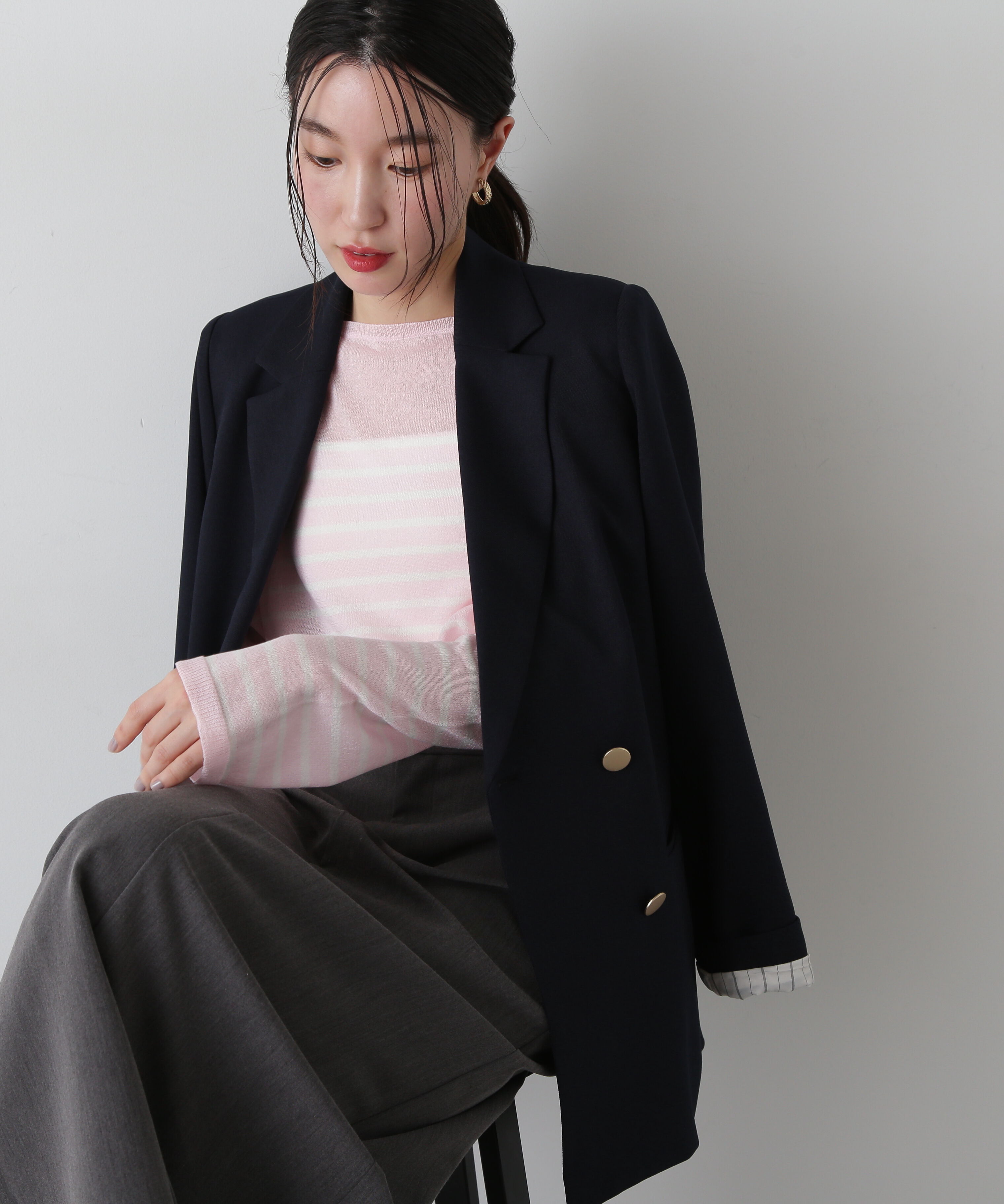  「ダブルブレストテーラードジャケット」|その他|