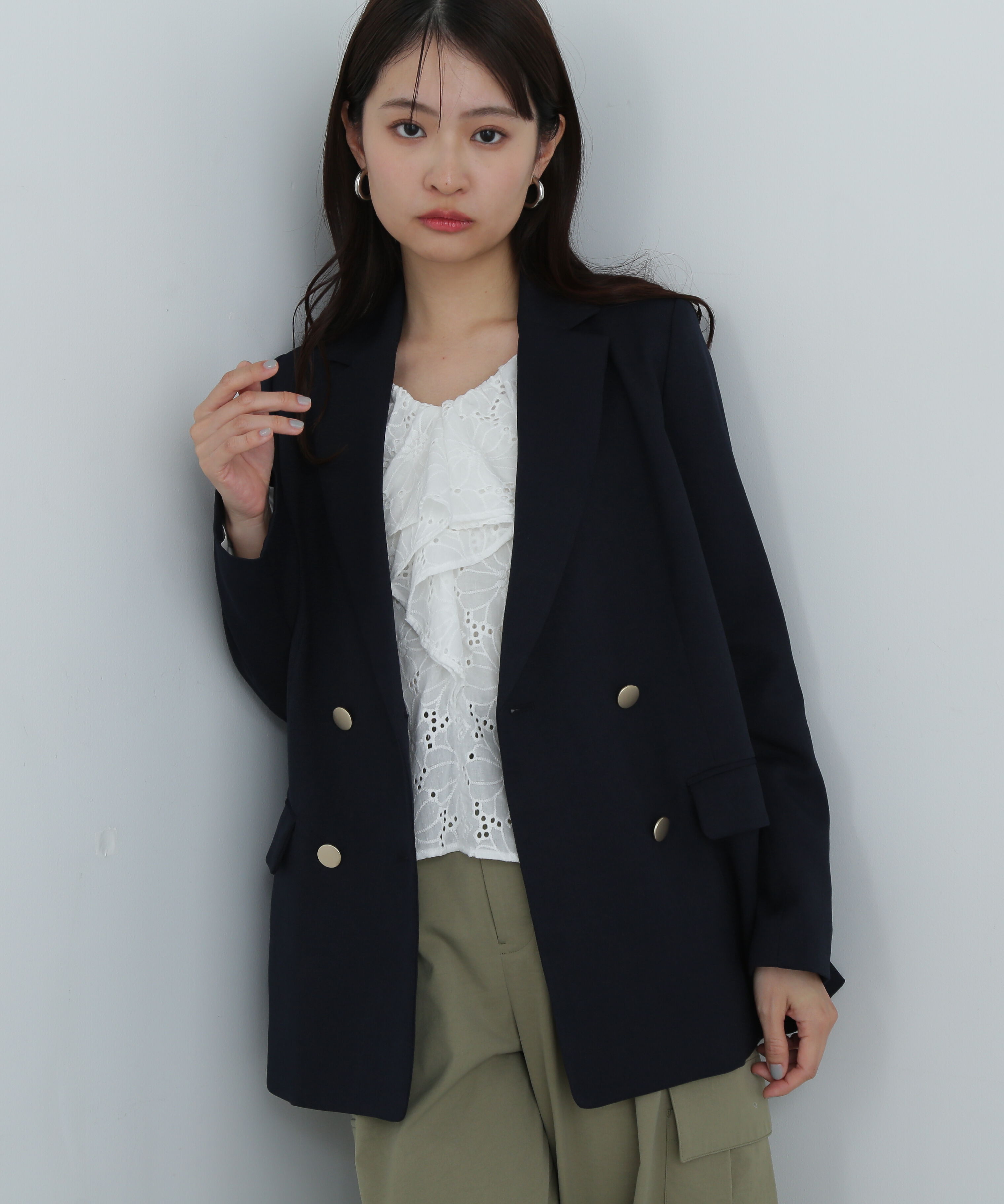  「ダブルブレストテーラードジャケット」|その他|