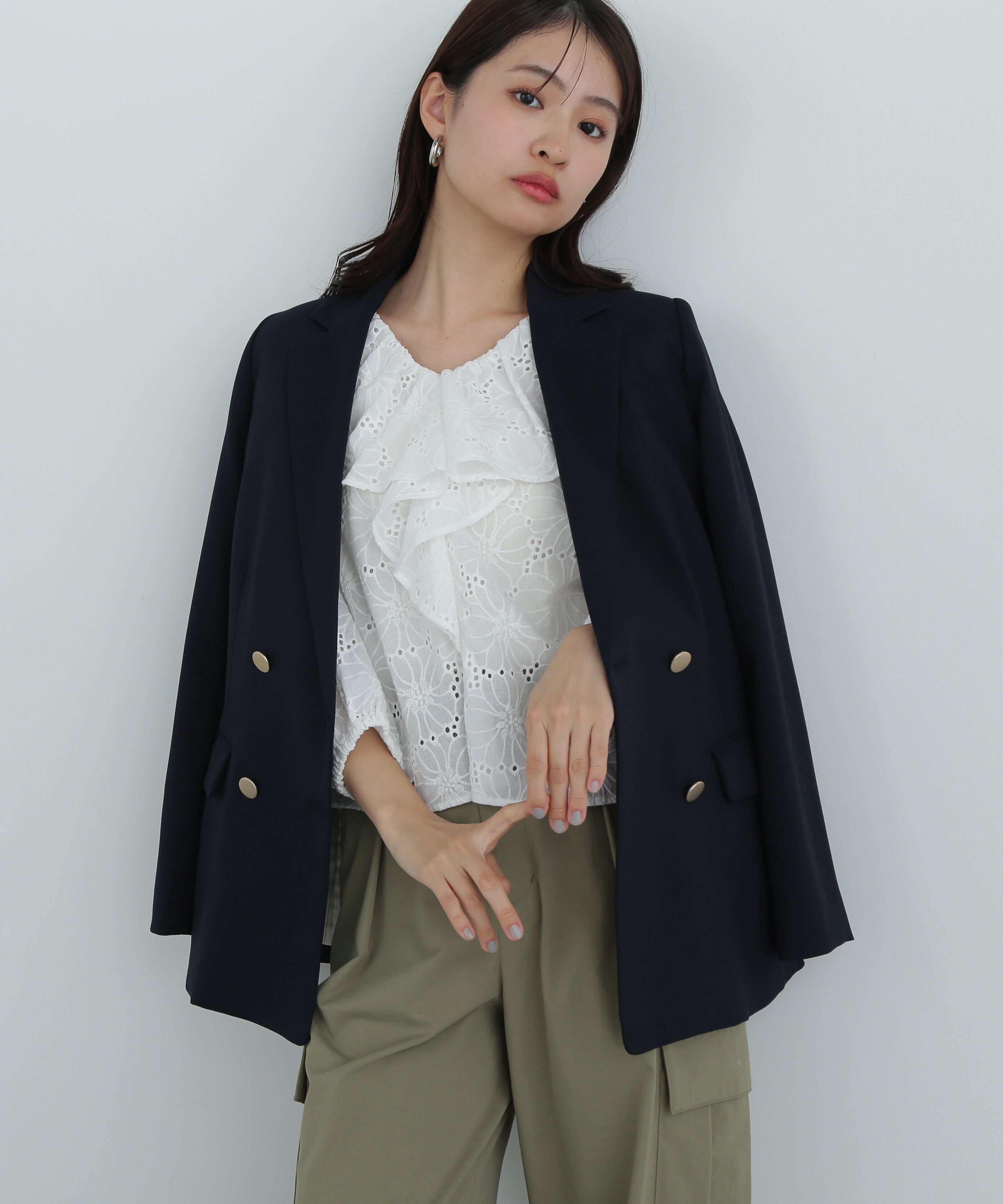  「ダブルブレストテーラードジャケット」|その他|