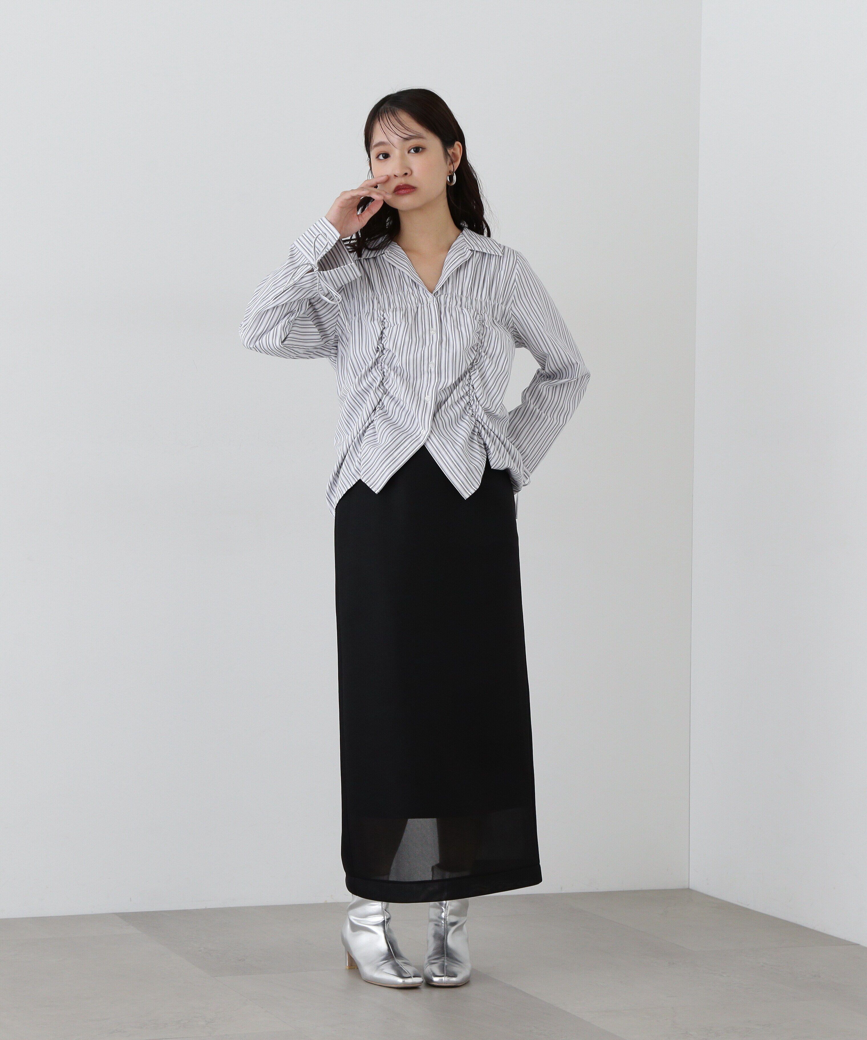  「シアーボンディングスカート」|スカート|