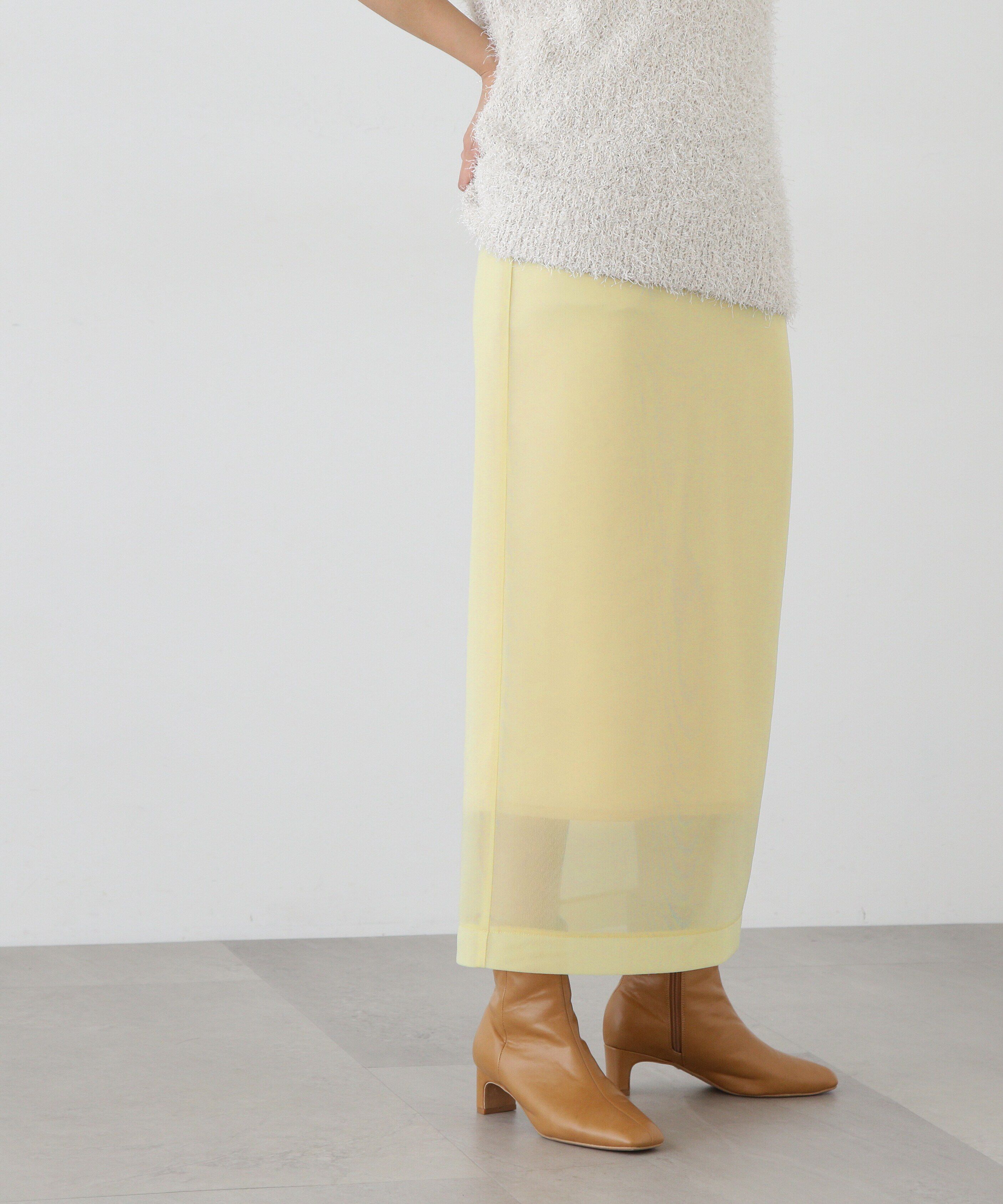  「シアーボンディングスカート」|スカート|