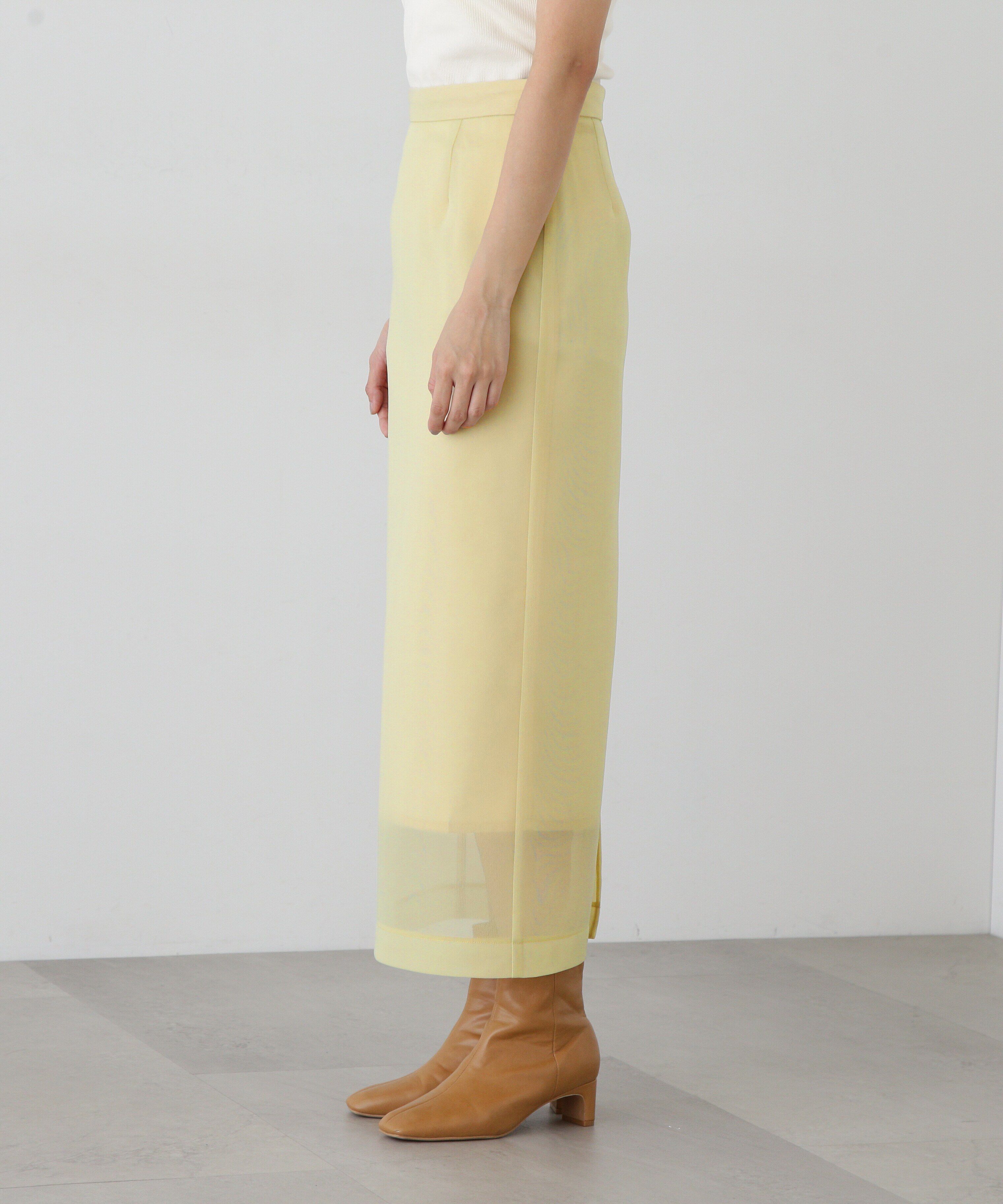  「シアーボンディングスカート」|スカート|