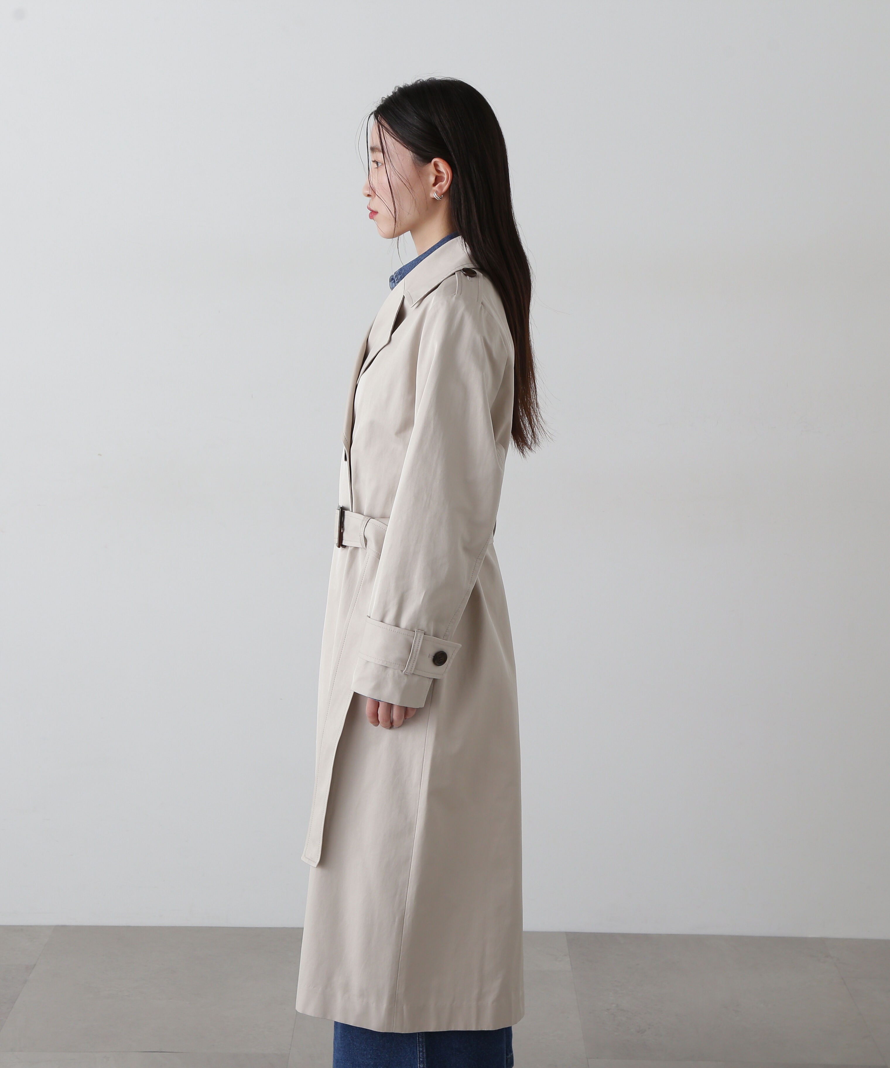  「ボックスシルエットトレンチコート」|その他|